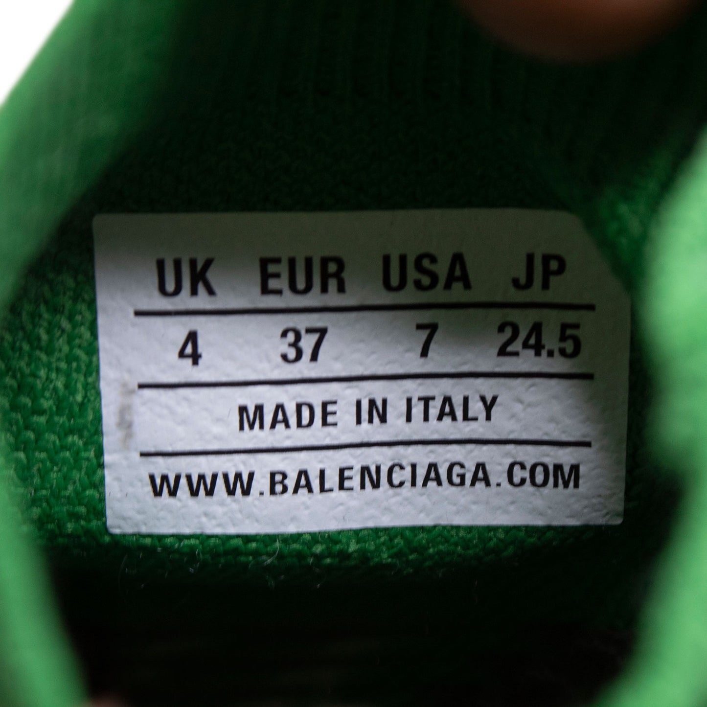 Balenciaga Speed Runners Forest Green n°37