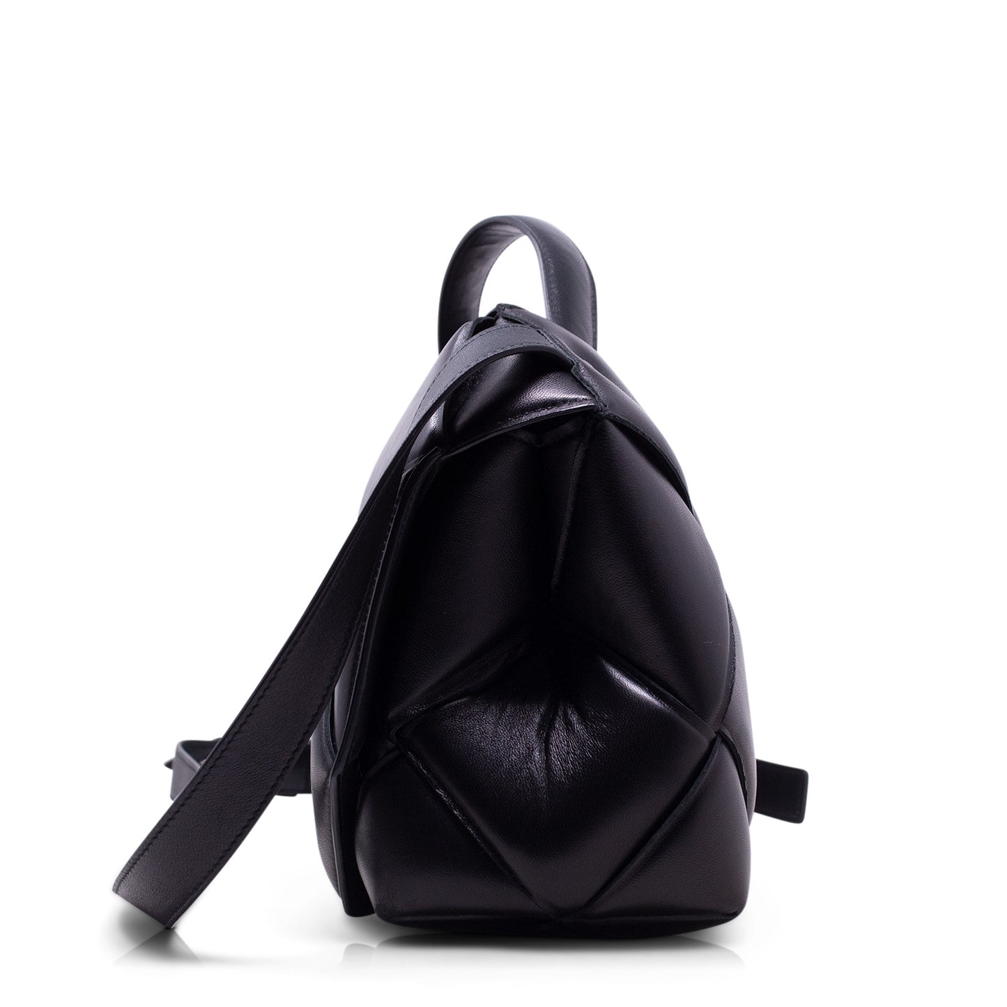 Bottega Veneta Nappa Maxi Intrecciato Padded Nera