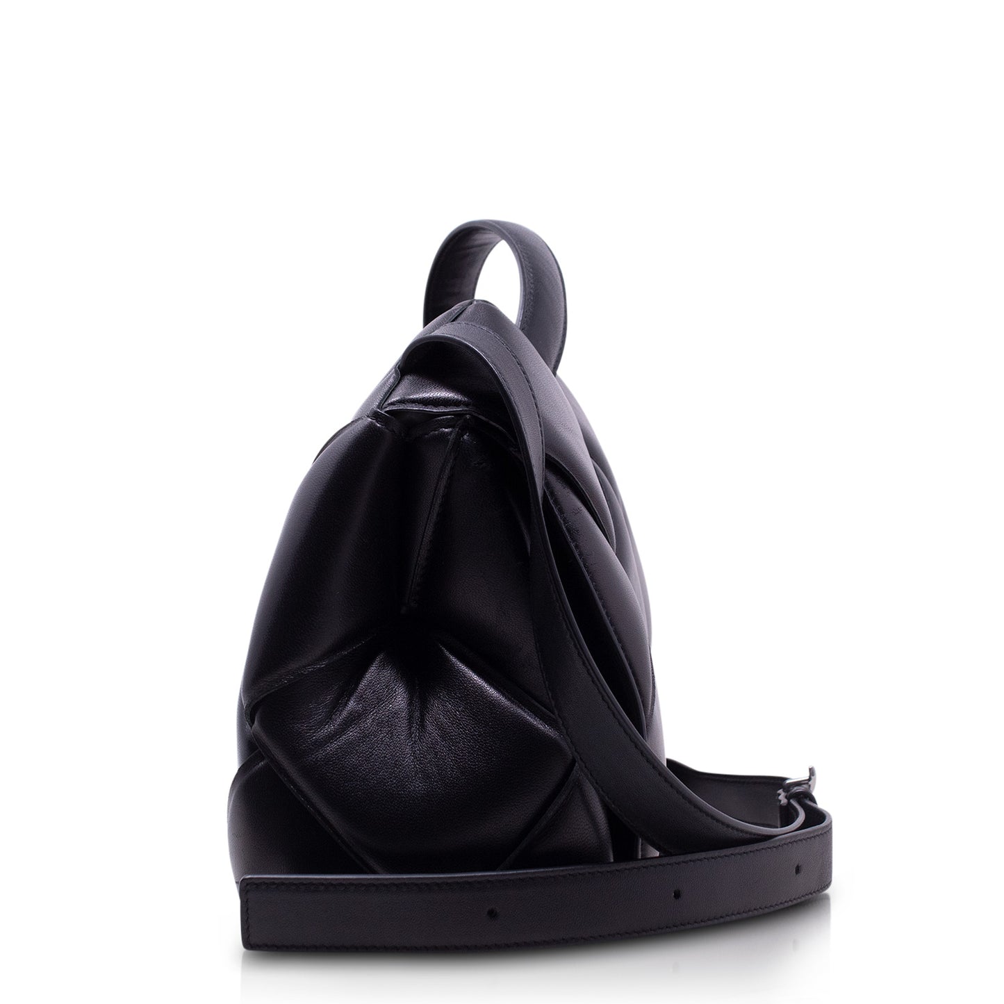 Bottega Veneta Nappa Maxi Intrecciato Padded Nera