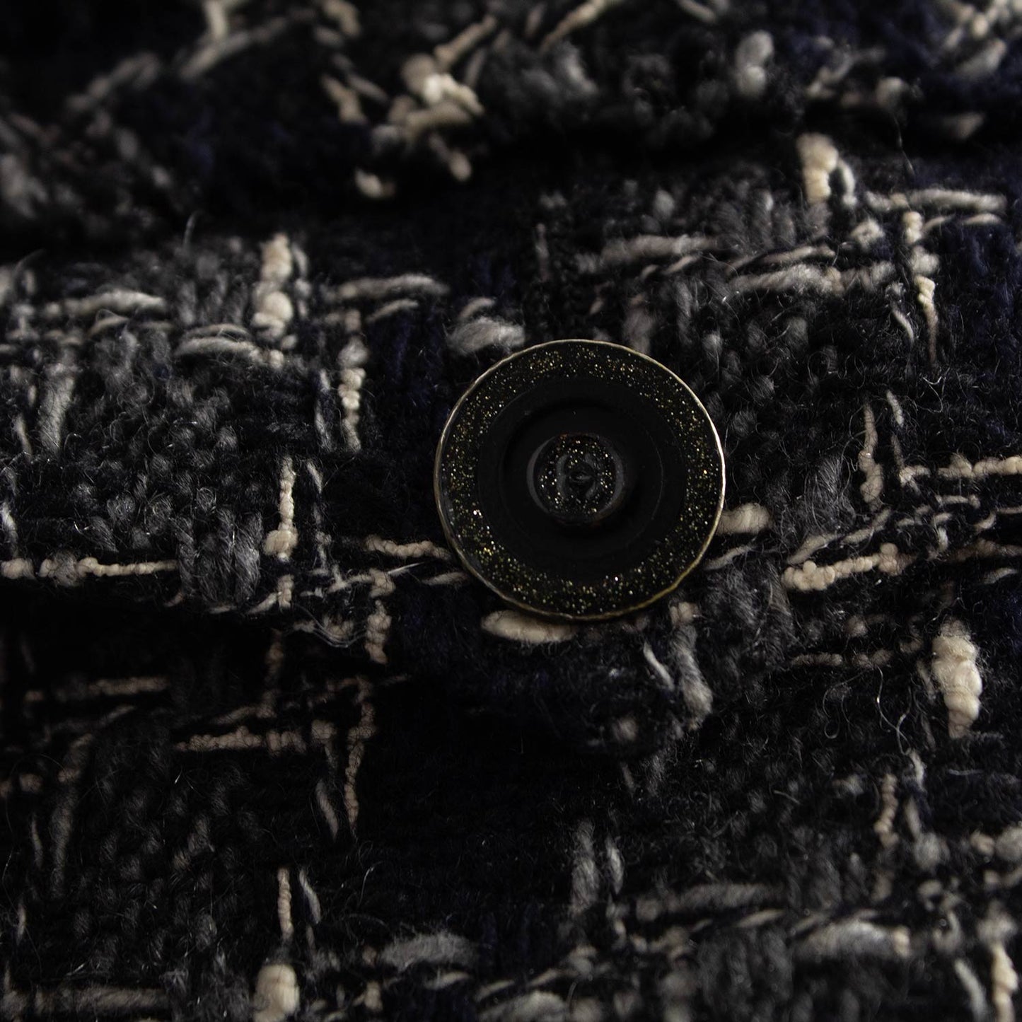 Giacca Cashmere Tweed con Pied-de-Poule Taglia 42
