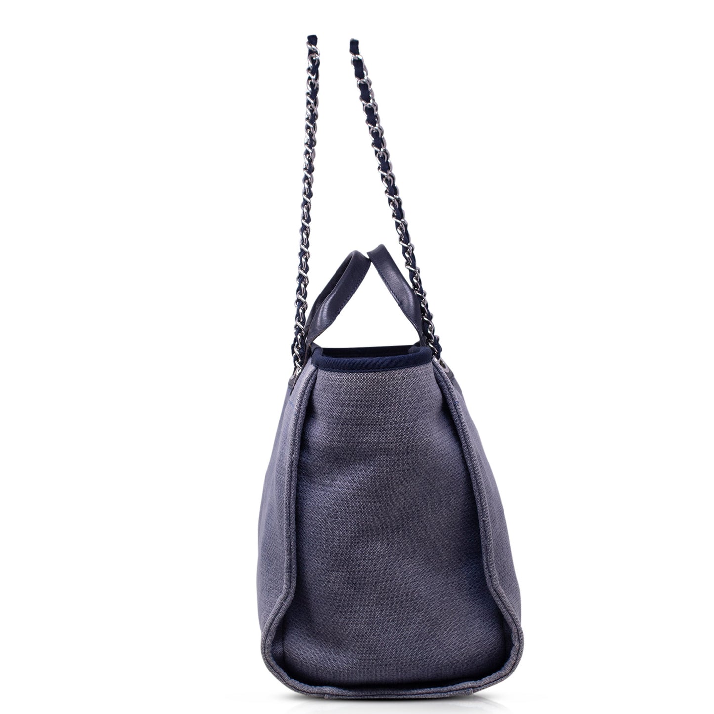 Chanel Tote Deauville Canvas Azzurra