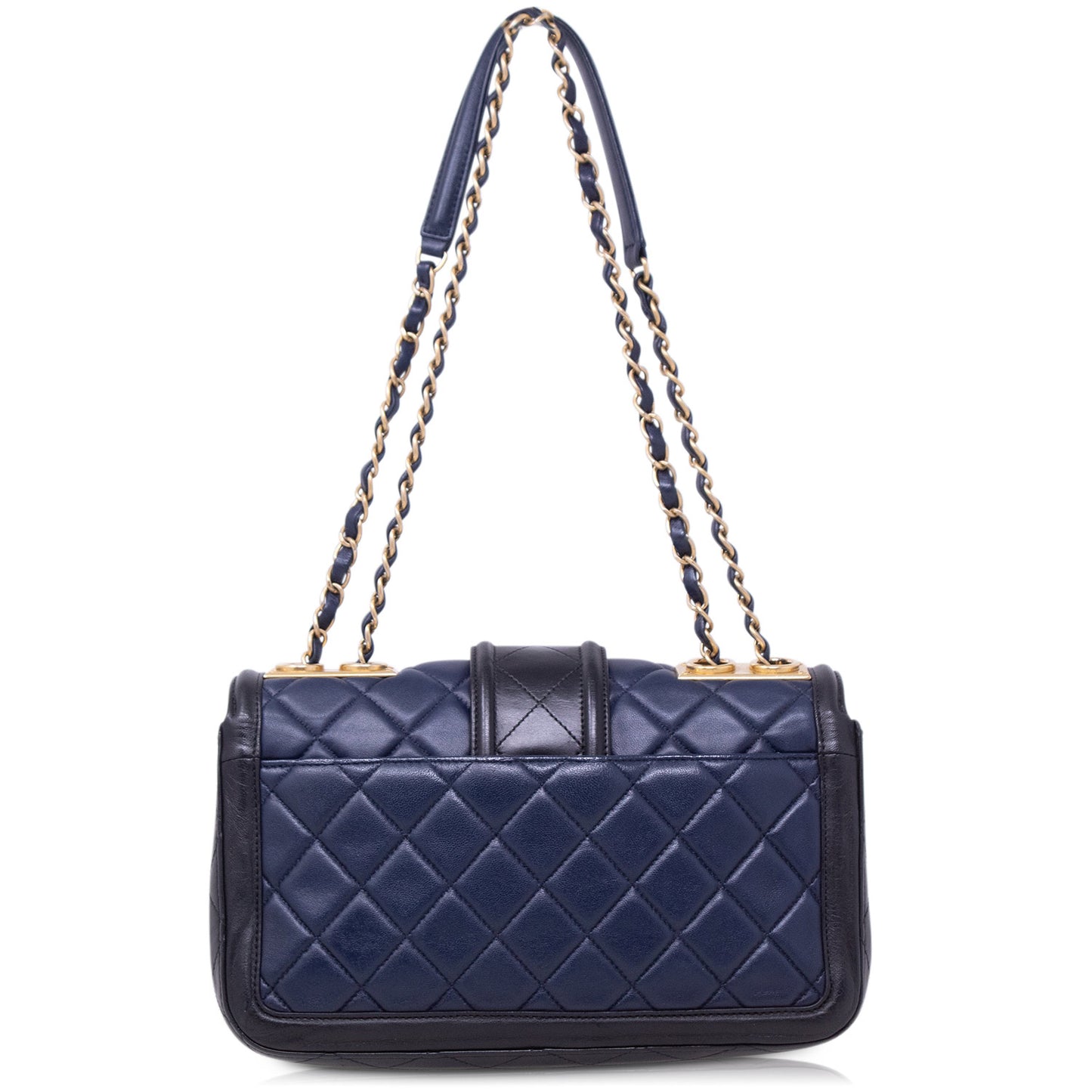 Chanel Classic CC Blue and Black