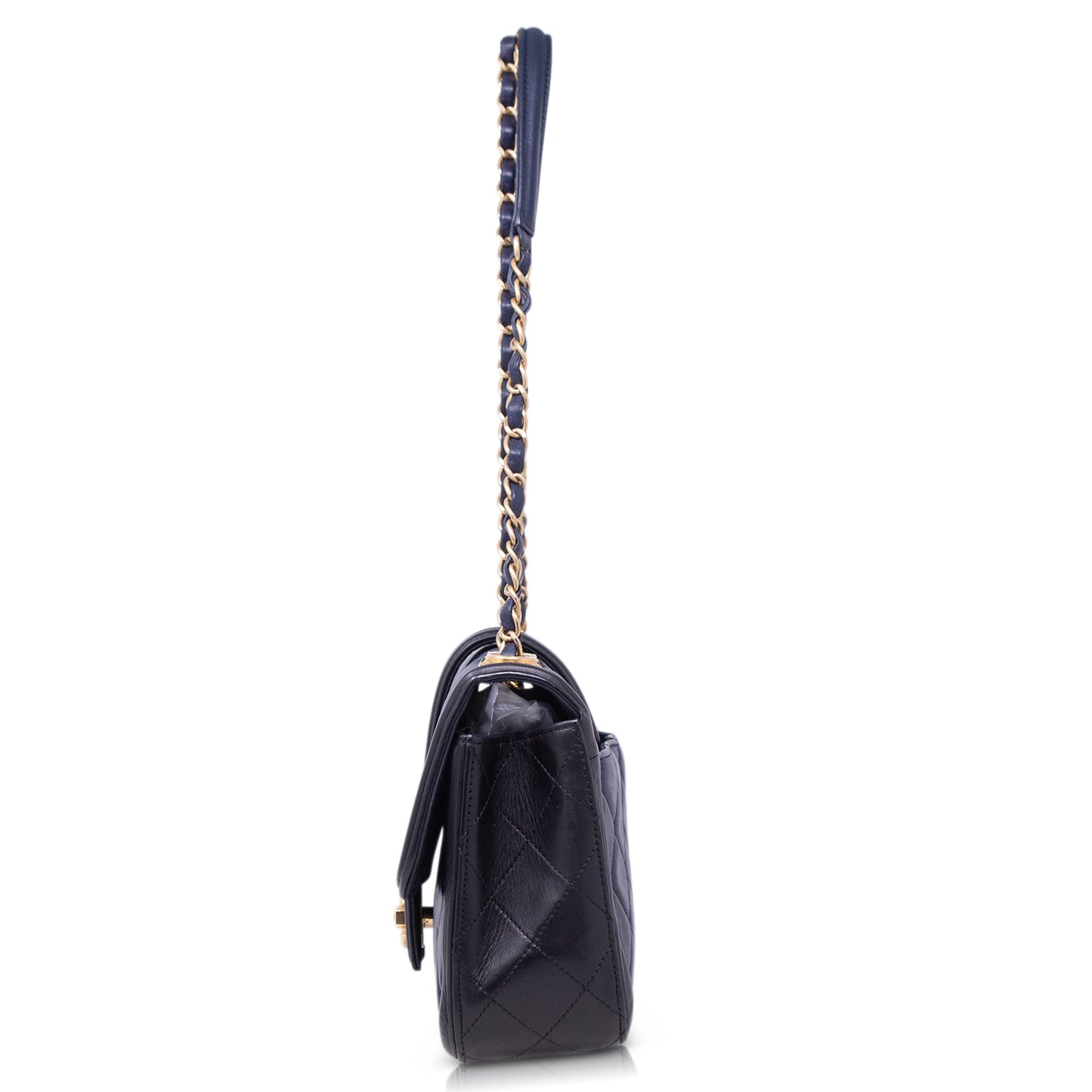 Chanel Classic CC Blue and Black