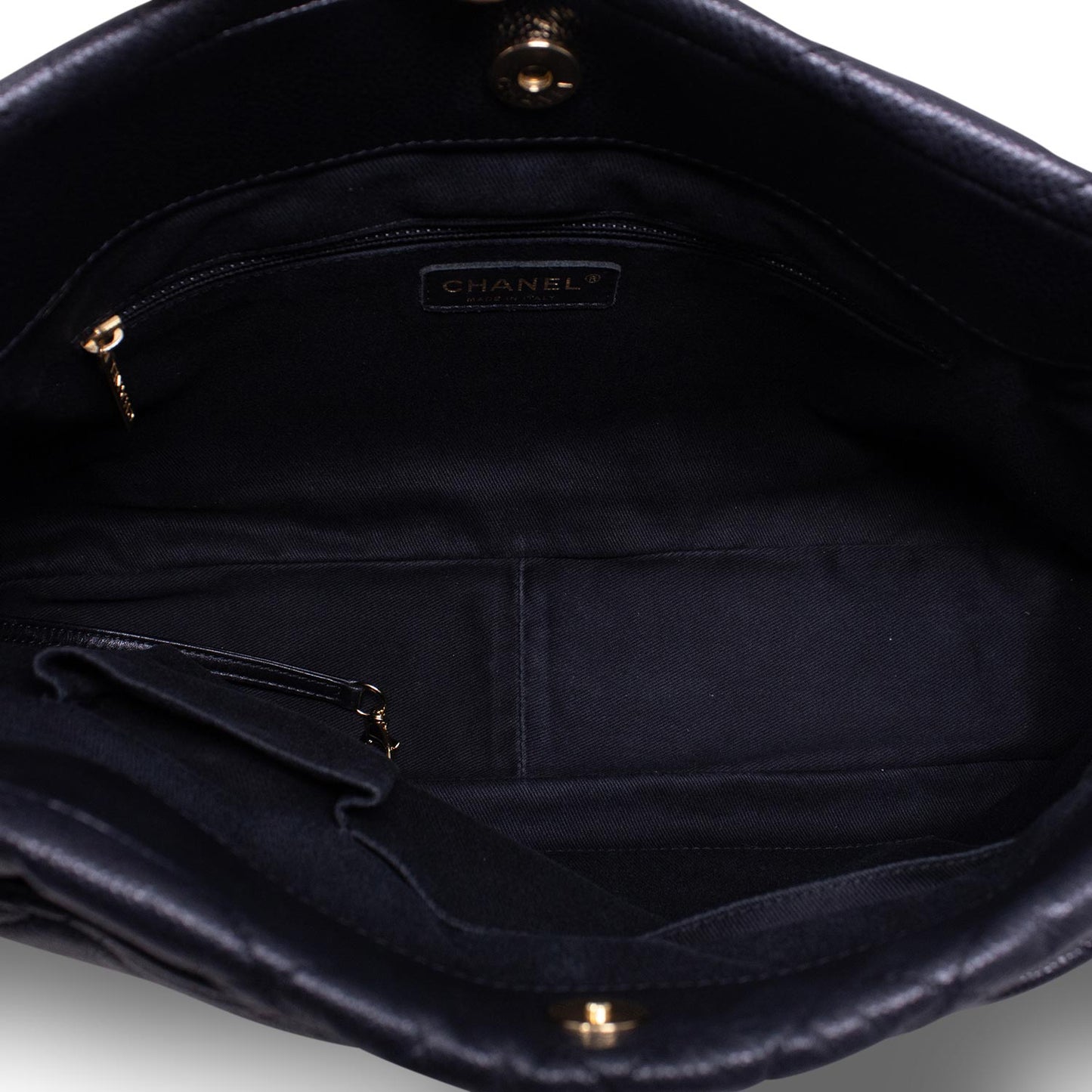 Chanel Hobo Timeless CC Caviar Black