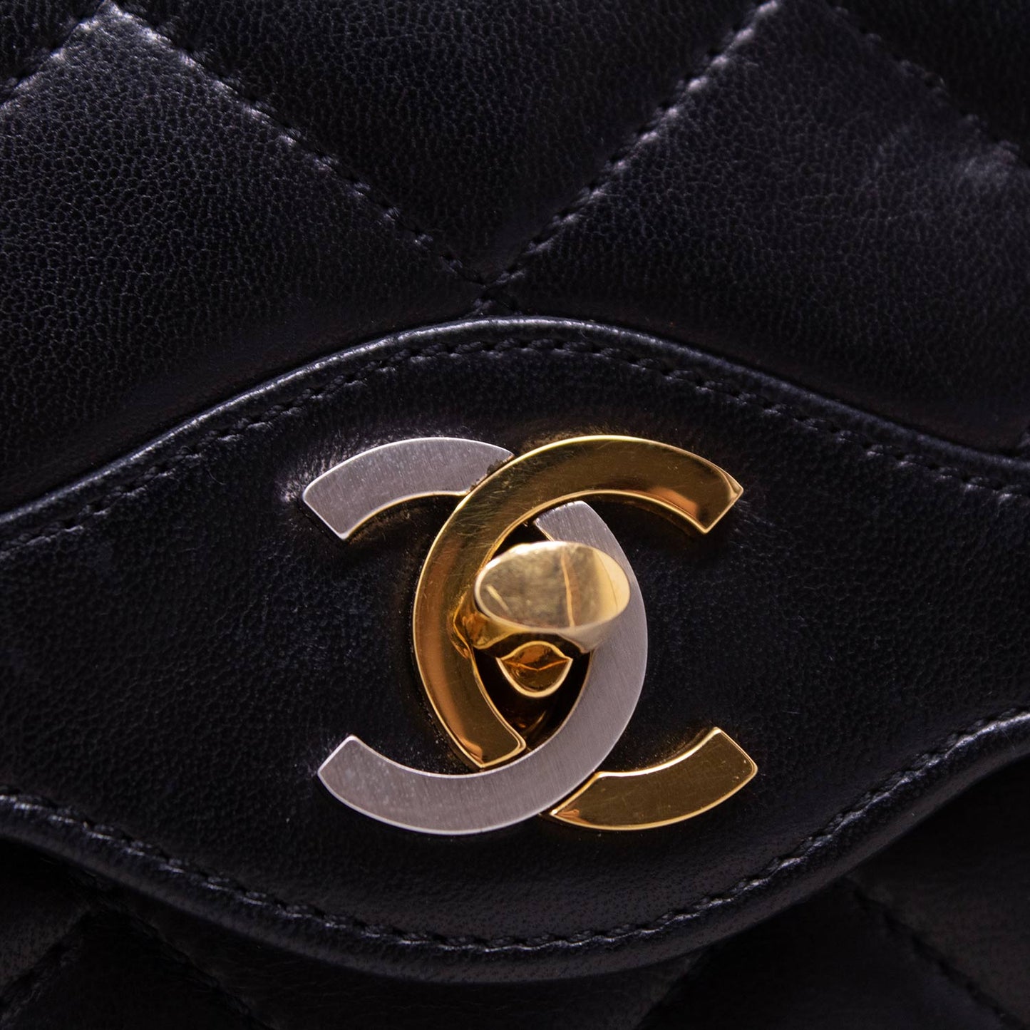 Chanel Timeless Medium Black Limited Edition Vintage