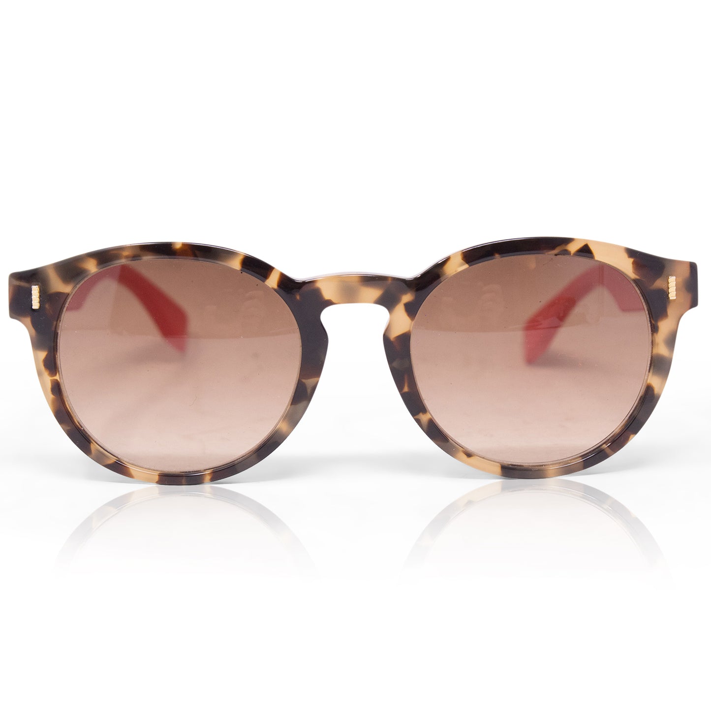 Gucci Gray and Black Cat Eye Sunglasses