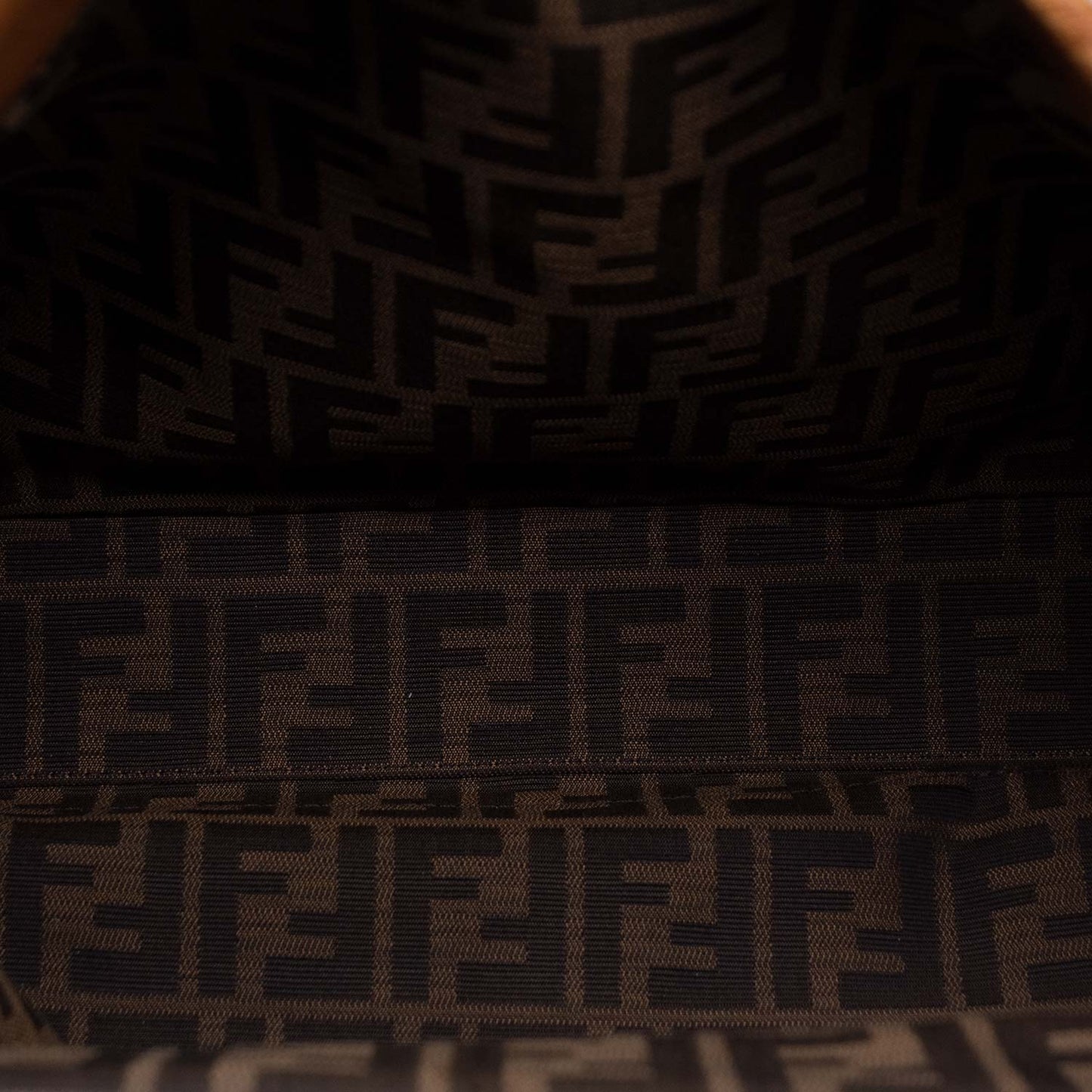 Fendi Peekaboo Large pelle Marrone