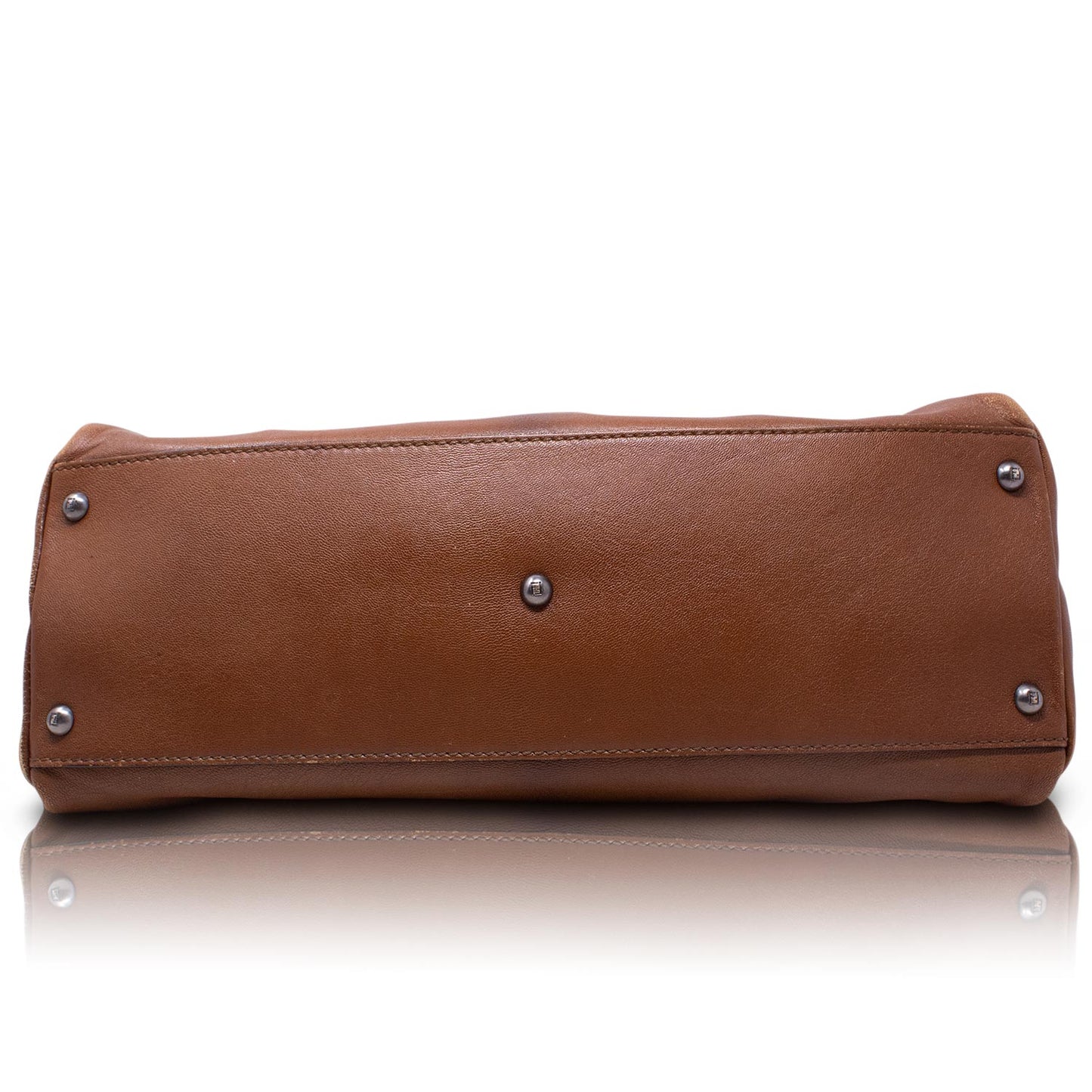 Fendi Peekaboo Large pelle Marrone