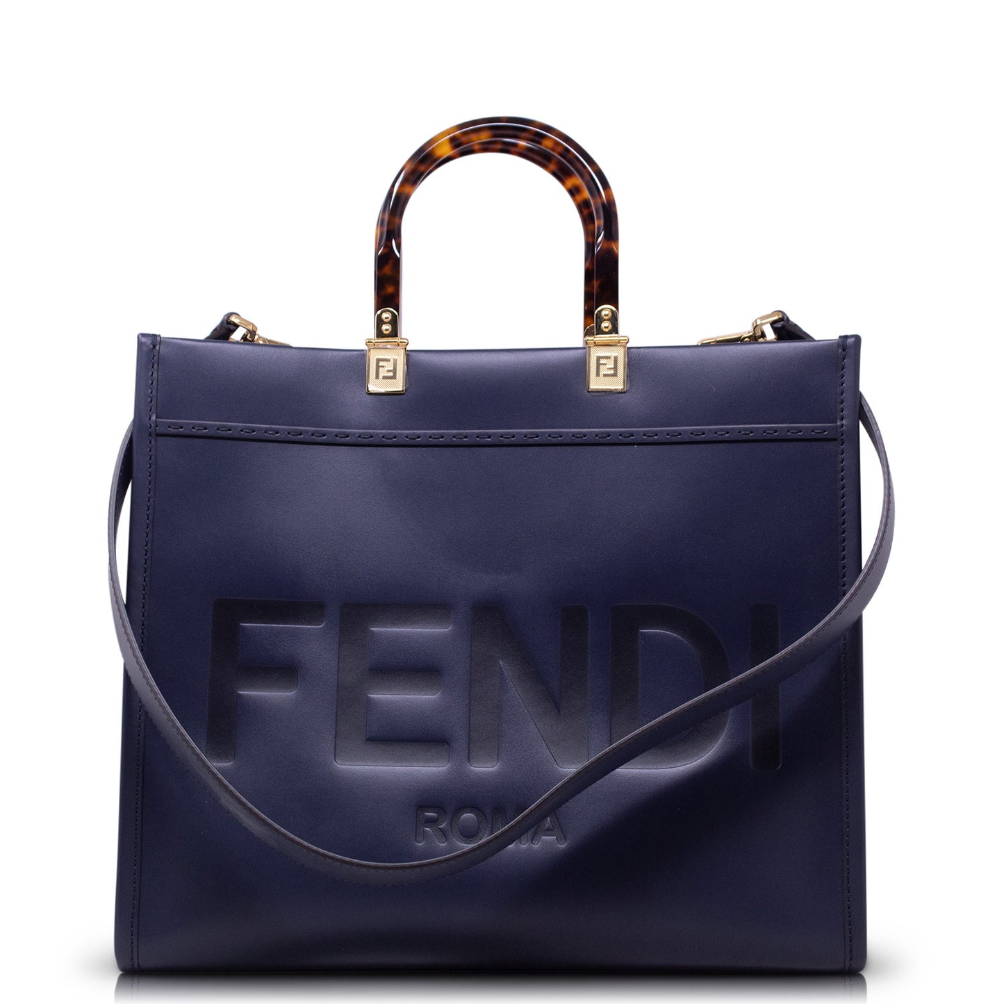 Fendi Sunshine Media Blu scuro