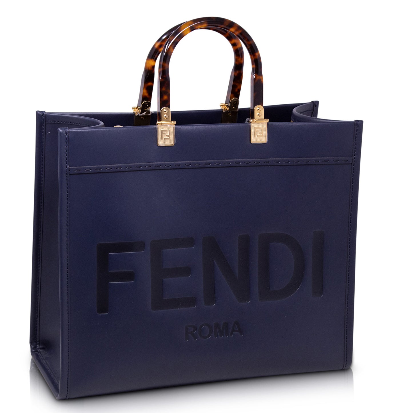 Fendi Sunshine Media Blu scuro