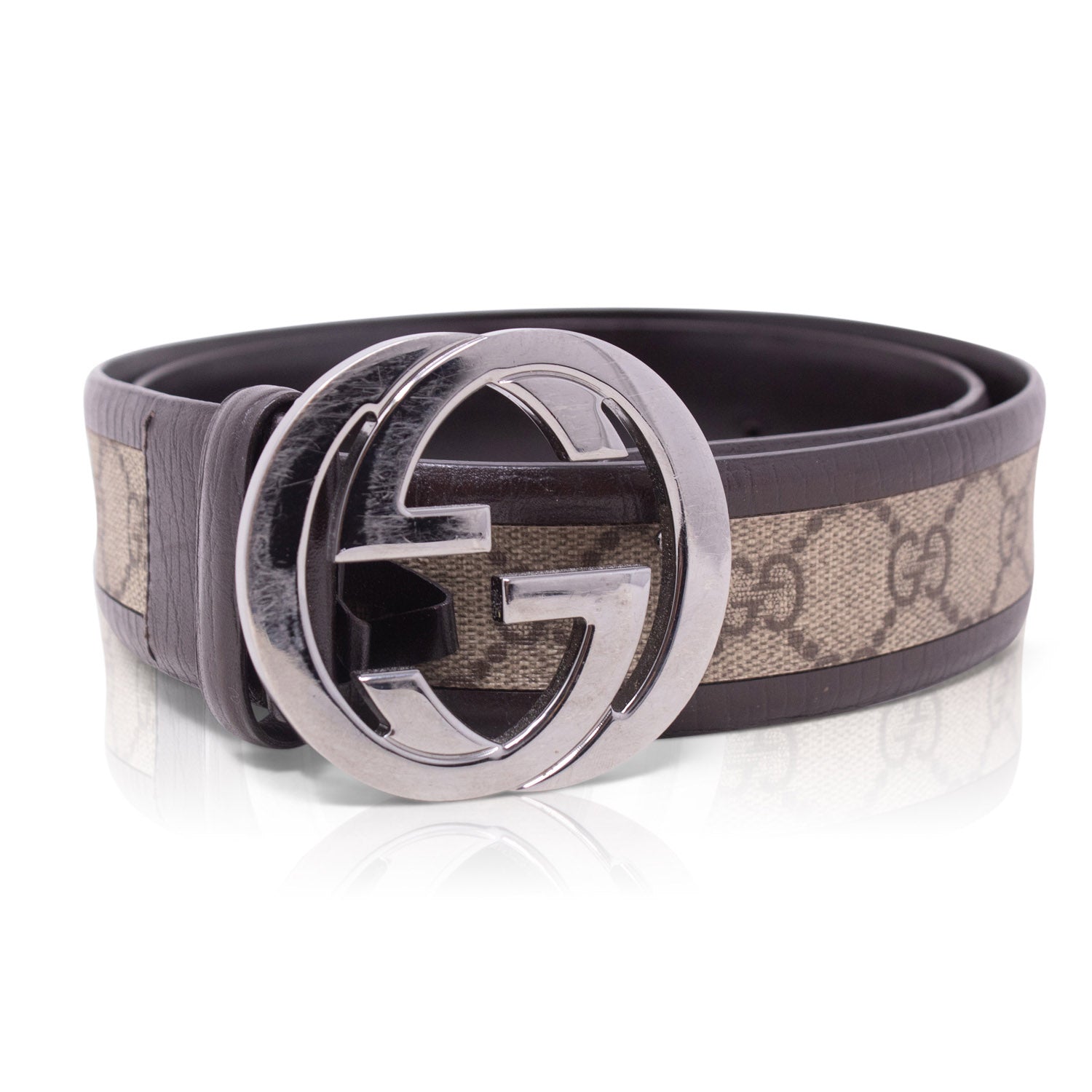 Gucci Belt GG Interlocking 80 cm – Le Chic Vintage