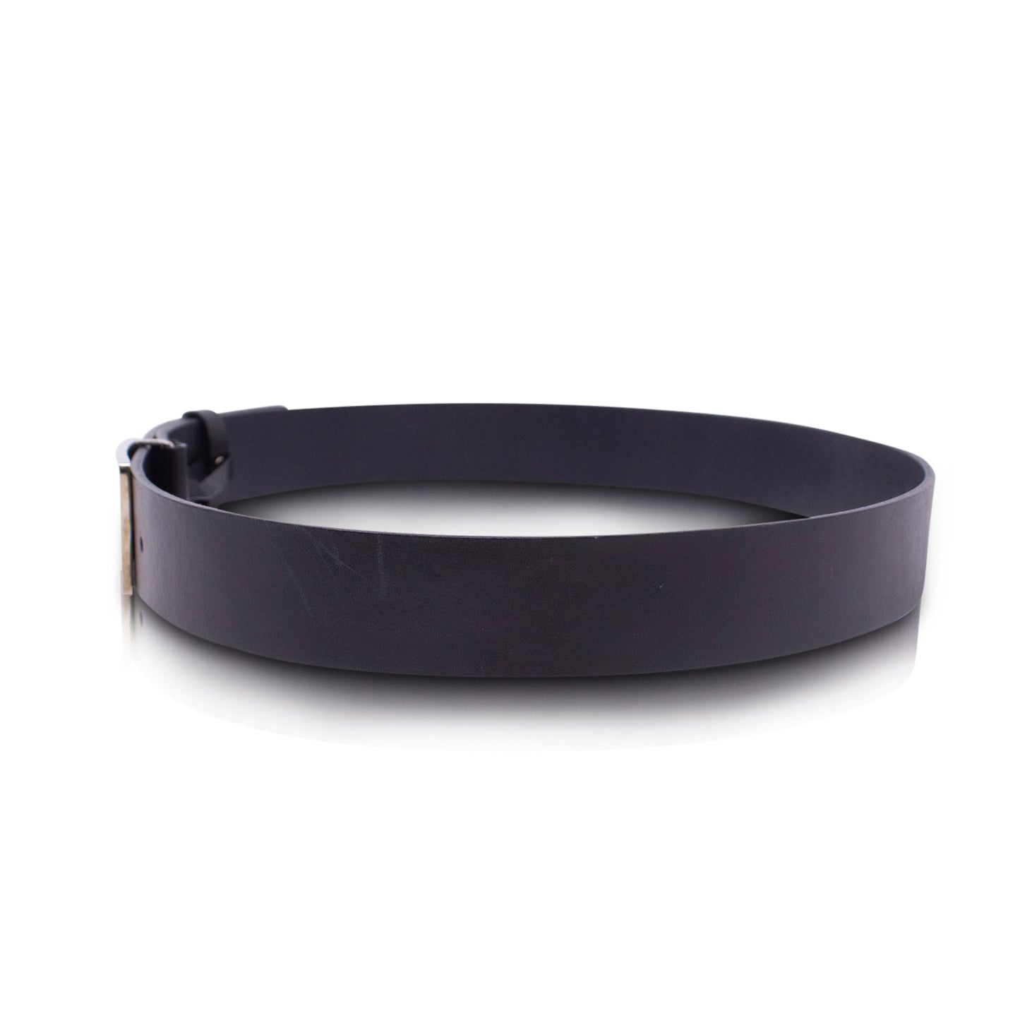 Gucci Black Belt GG 80 cm