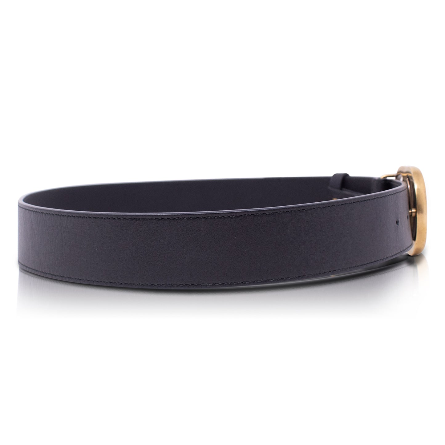 Gucci Cintura Marmont Nera GG 95 cm