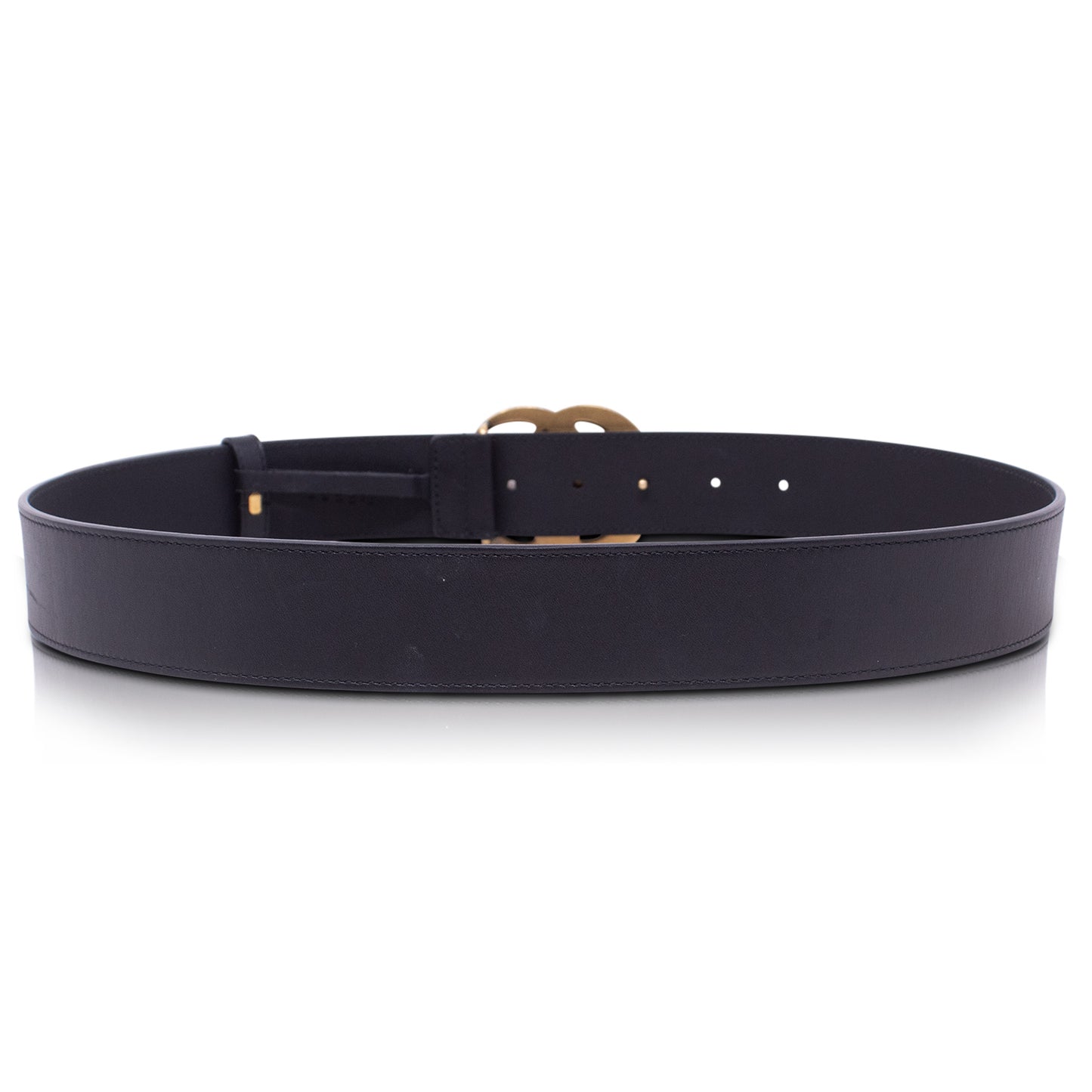 Gucci Cintura Marmont Nera GG 95 cm