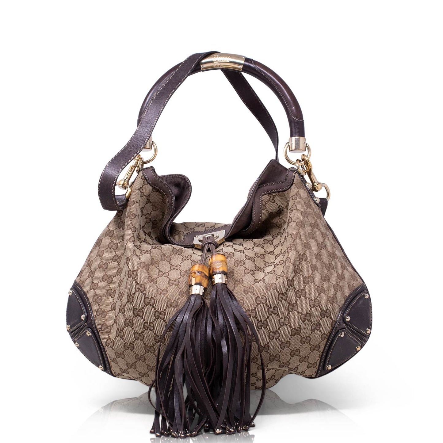 Gucci GG Canvas Large Babouska Indy