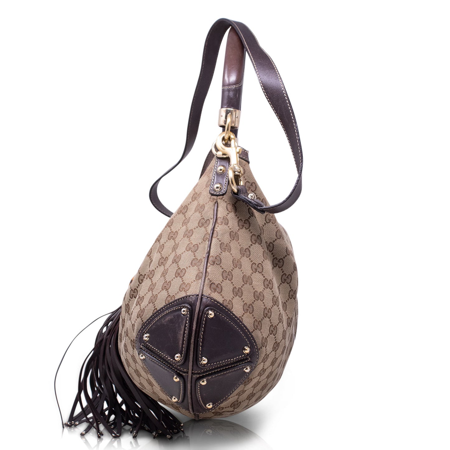 Gucci GG Canvas Large Babouska Indy