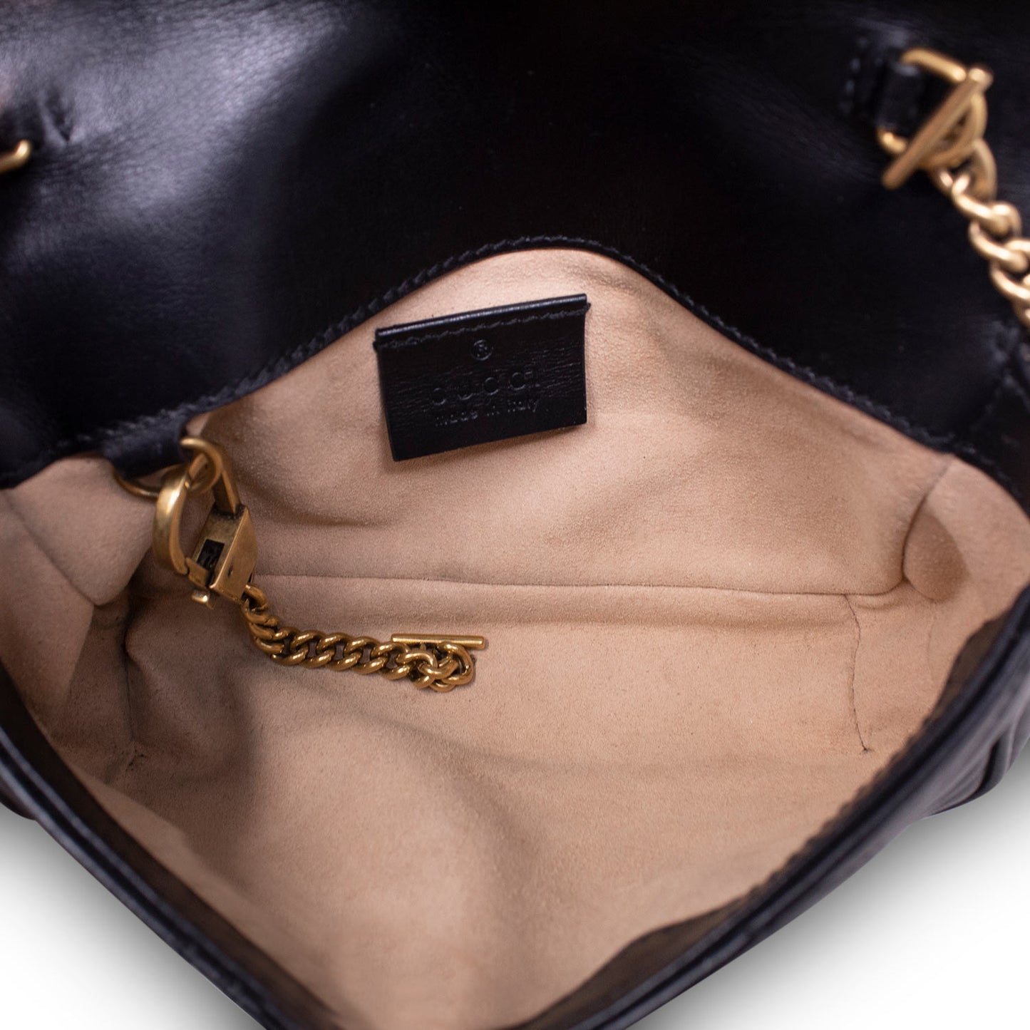 Gucci GG Mini Marmont Pelle nera