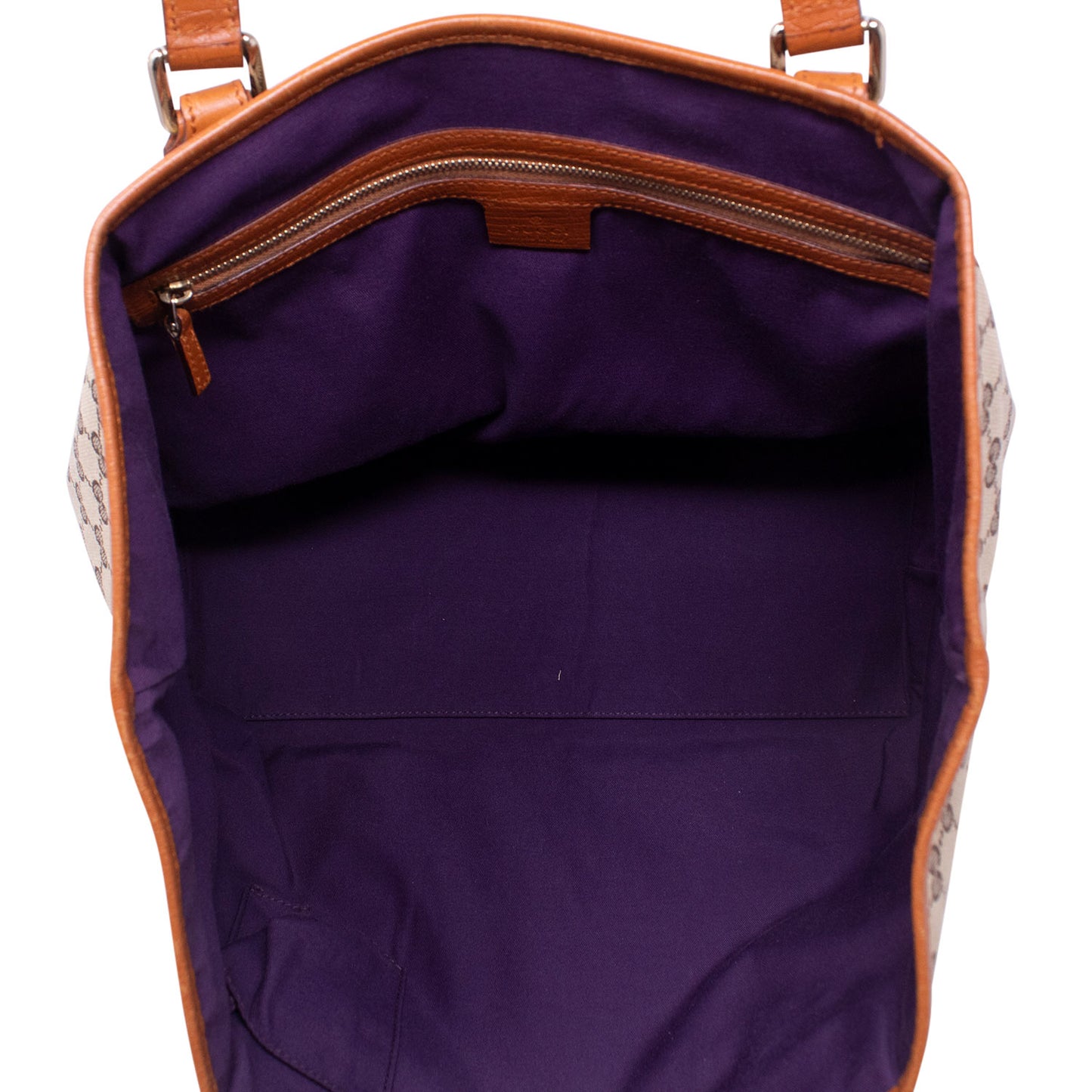 Gucci GG Tote Web Jolicoeur Marrone