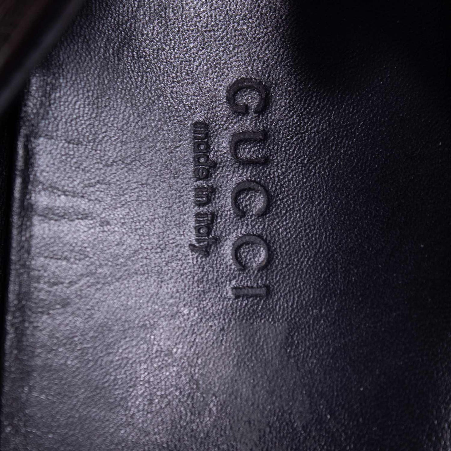 Gucci Mocassino Horsebit Vernice Nera n°36 1/2