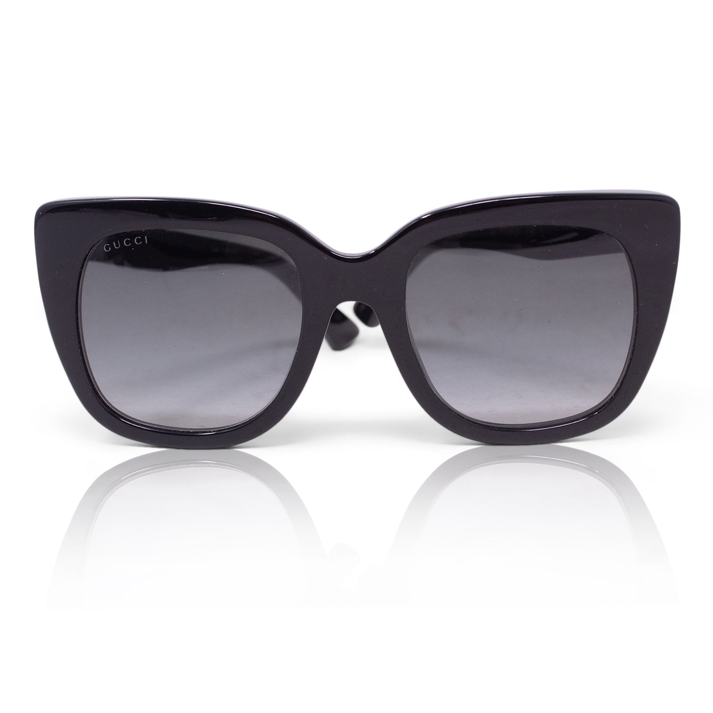 Gucci Oversize Gold Sunglasses