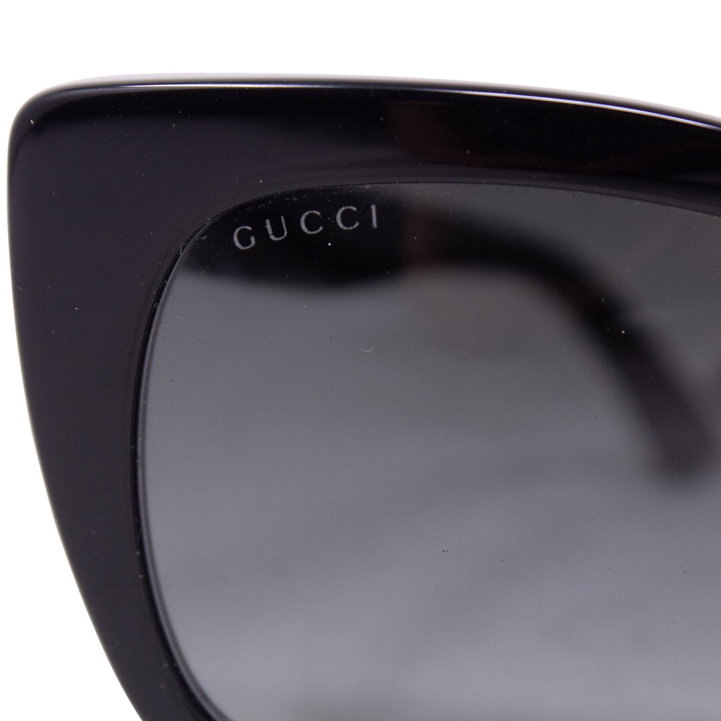 Gucci Oversize Gold Sunglasses