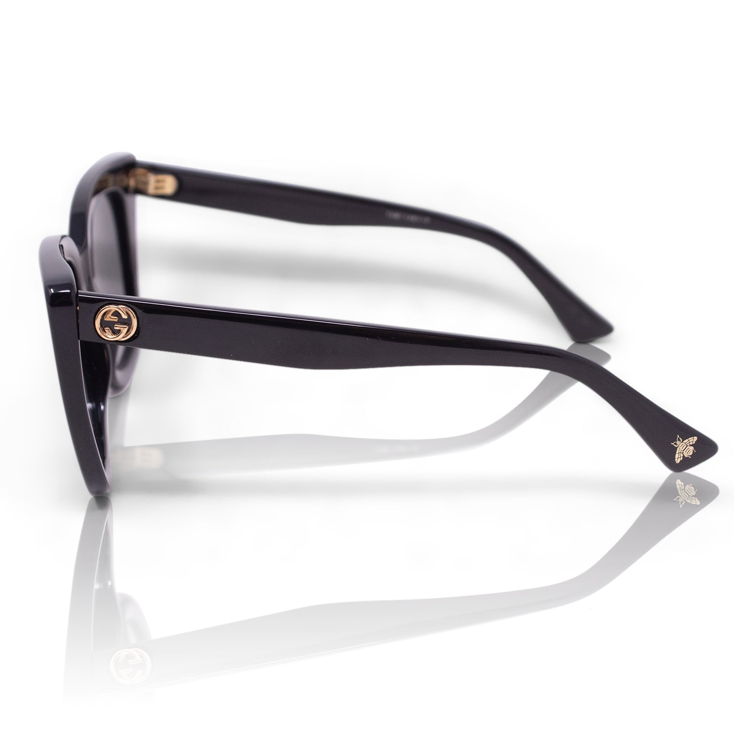 Gucci Oversize Gold Sunglasses