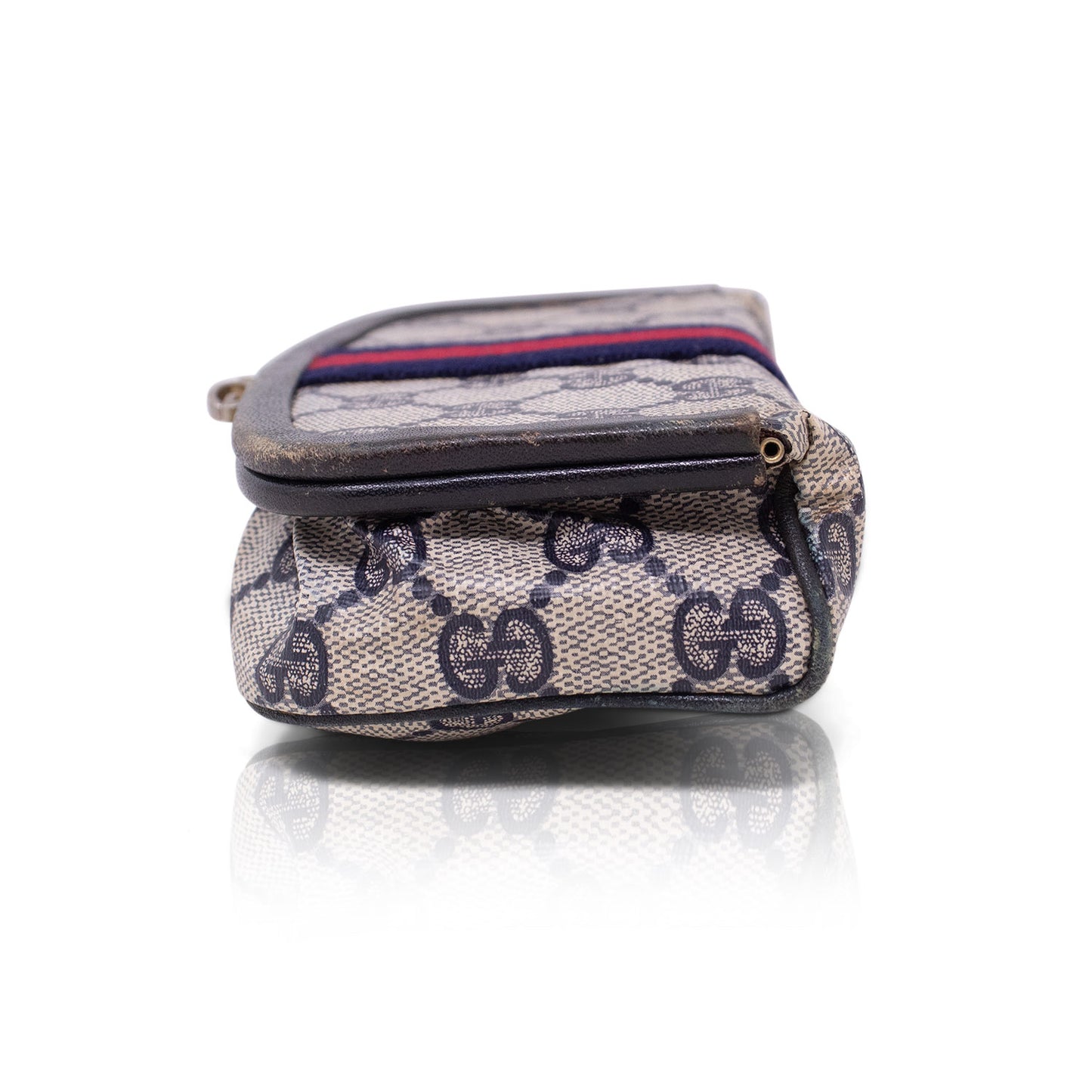 Gucci Clutch GG Blu vintage