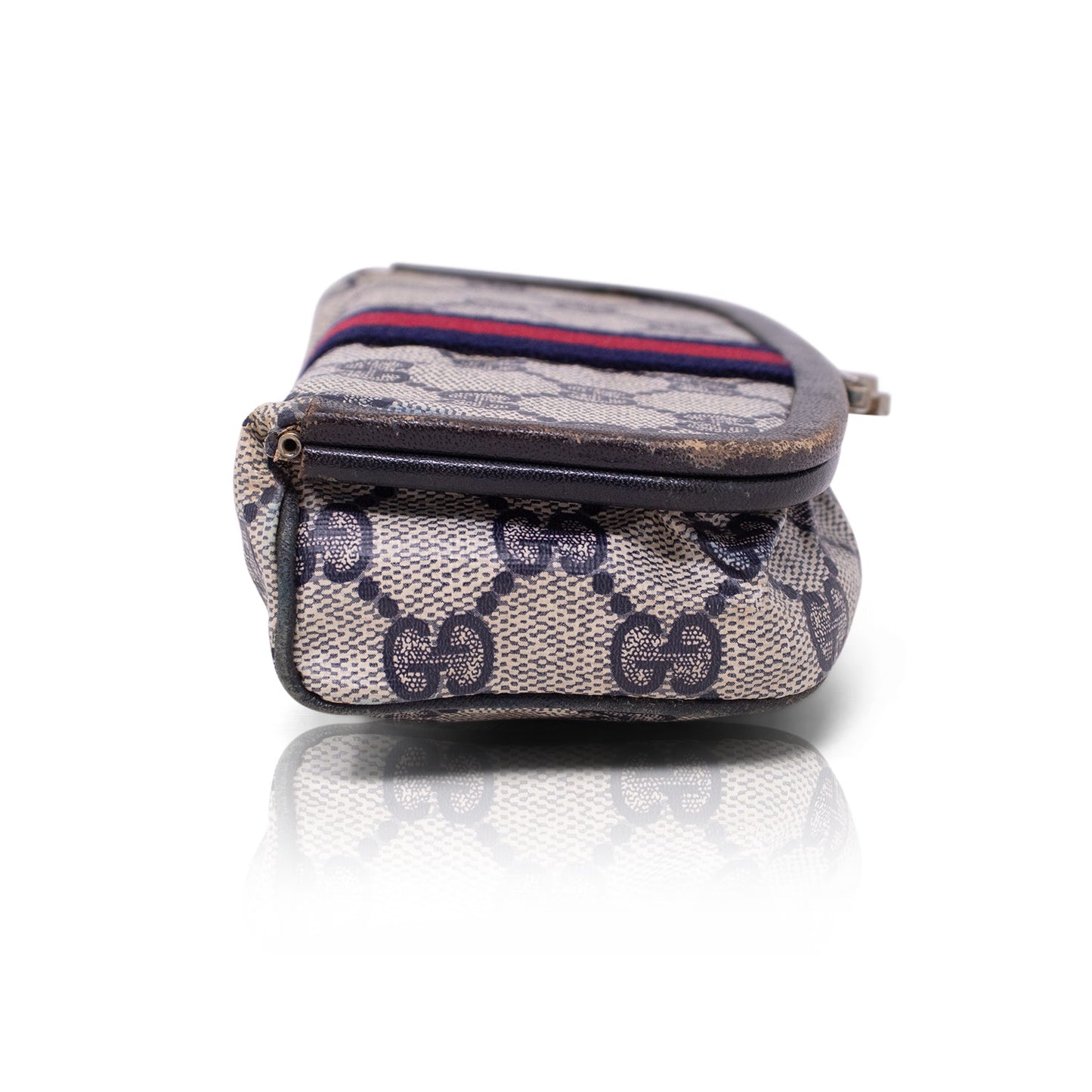 Gucci Clutch GG Blu vintage