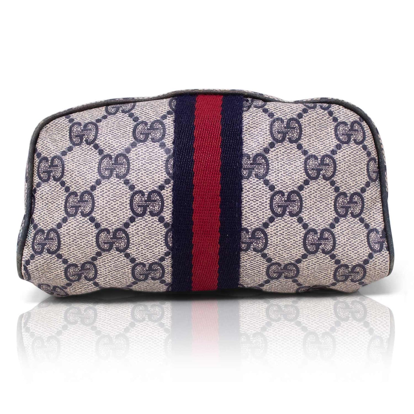 Gucci Clutch GG Blu vintage