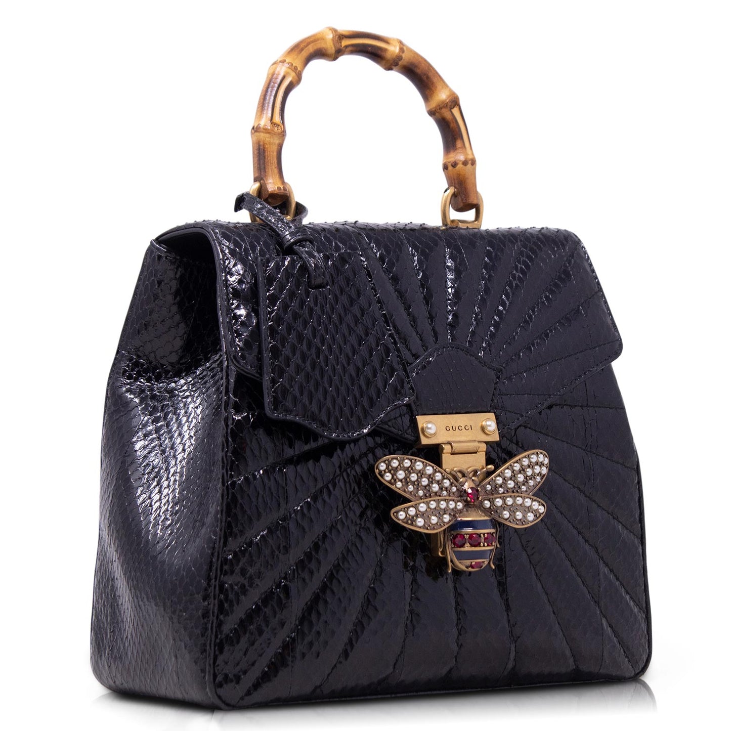 Gucci Zaino Queen Margaret Pitone Nero