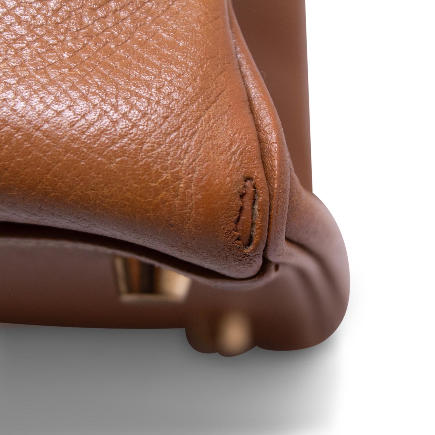 Hermès Kelly 32 Sellier Noisette