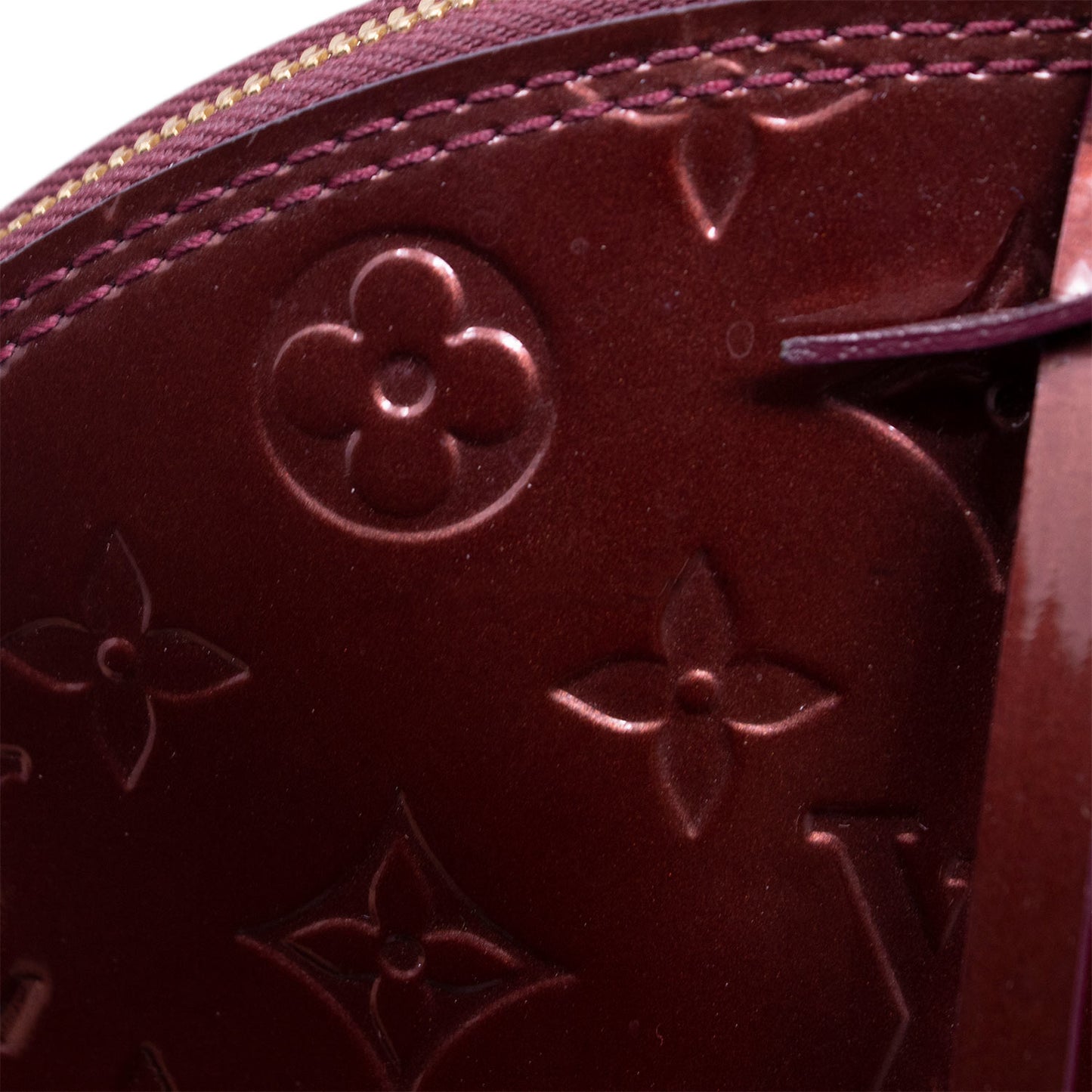 Louis Vuitton Alma GM Vernice viola