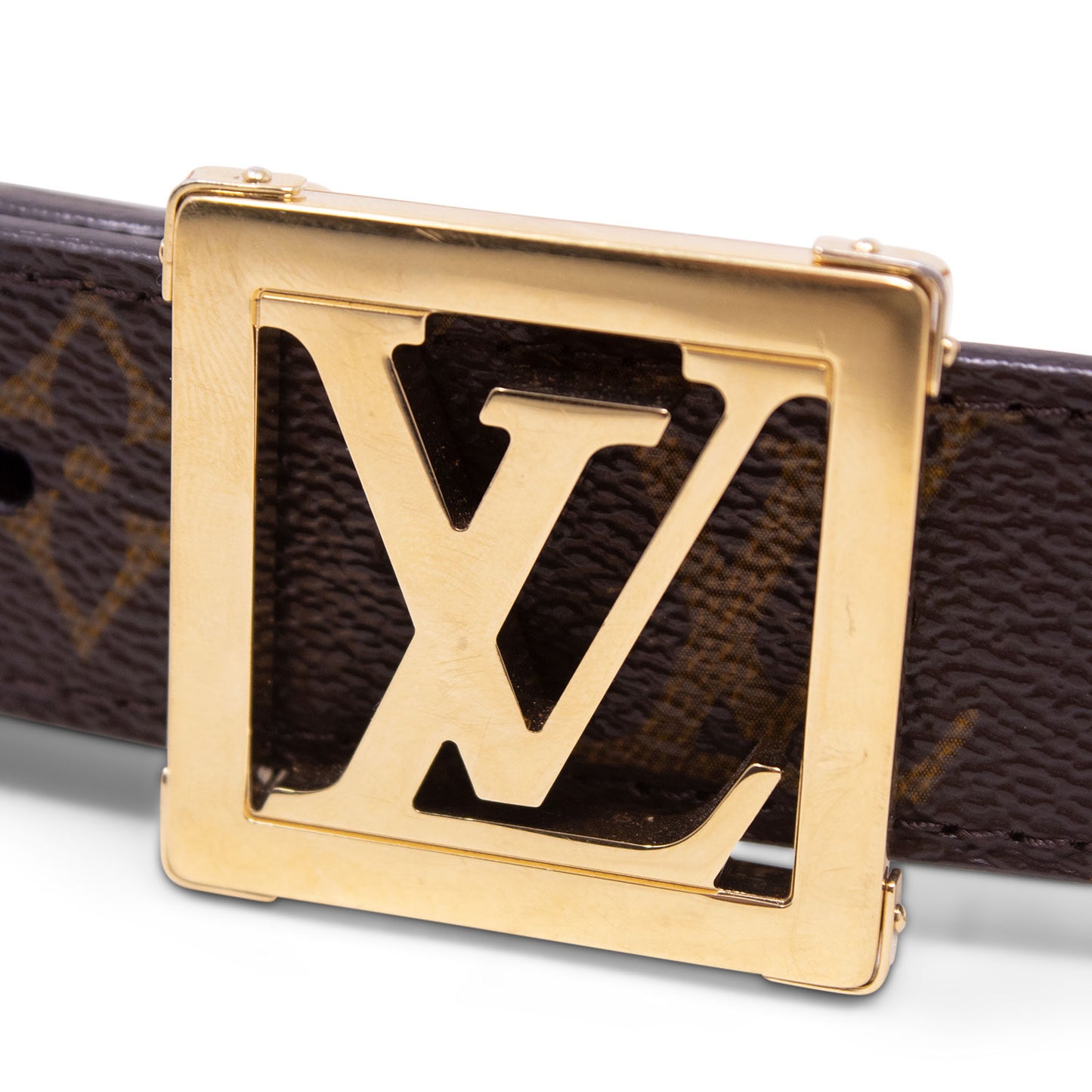 Louis Vuitton Initiales Monogram belt 85 cm