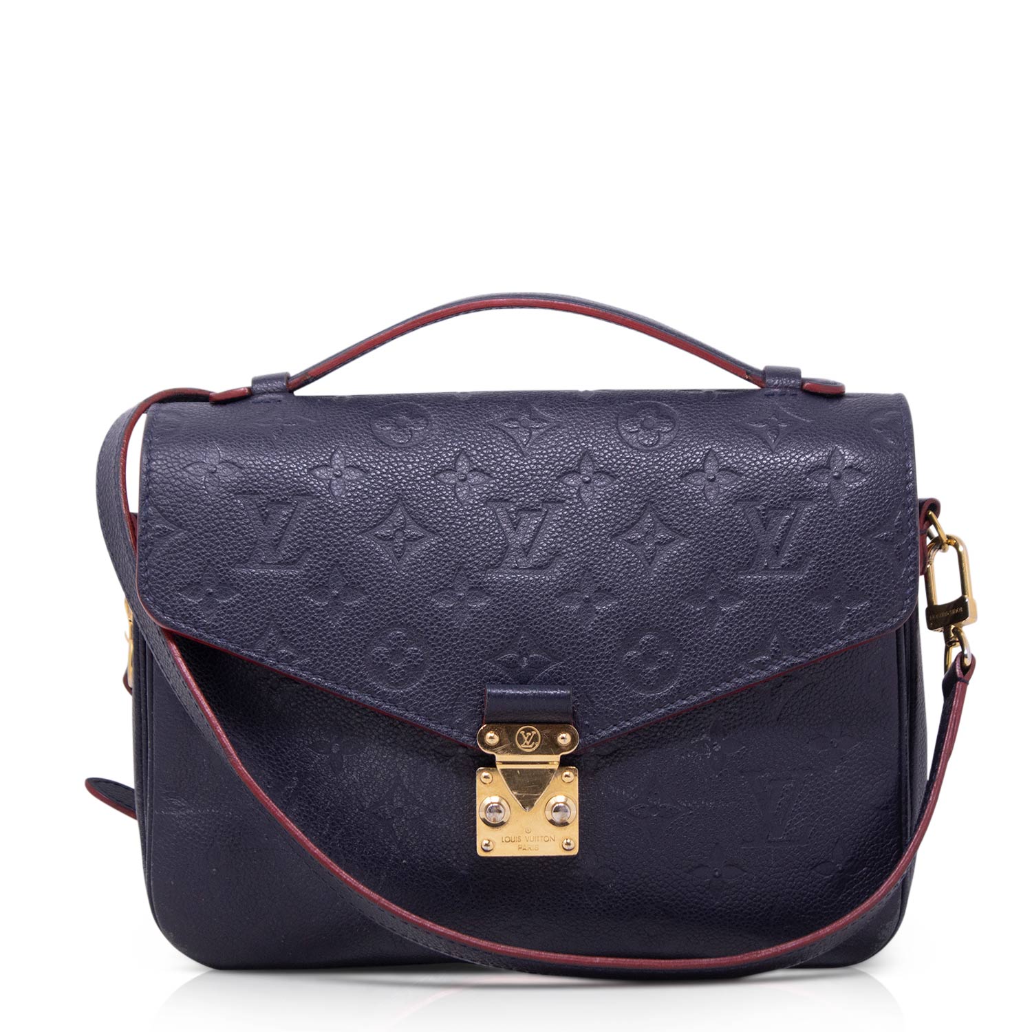 Louis Vuitton Pochette Métis Empreinte Blue – Le Chic Vintage