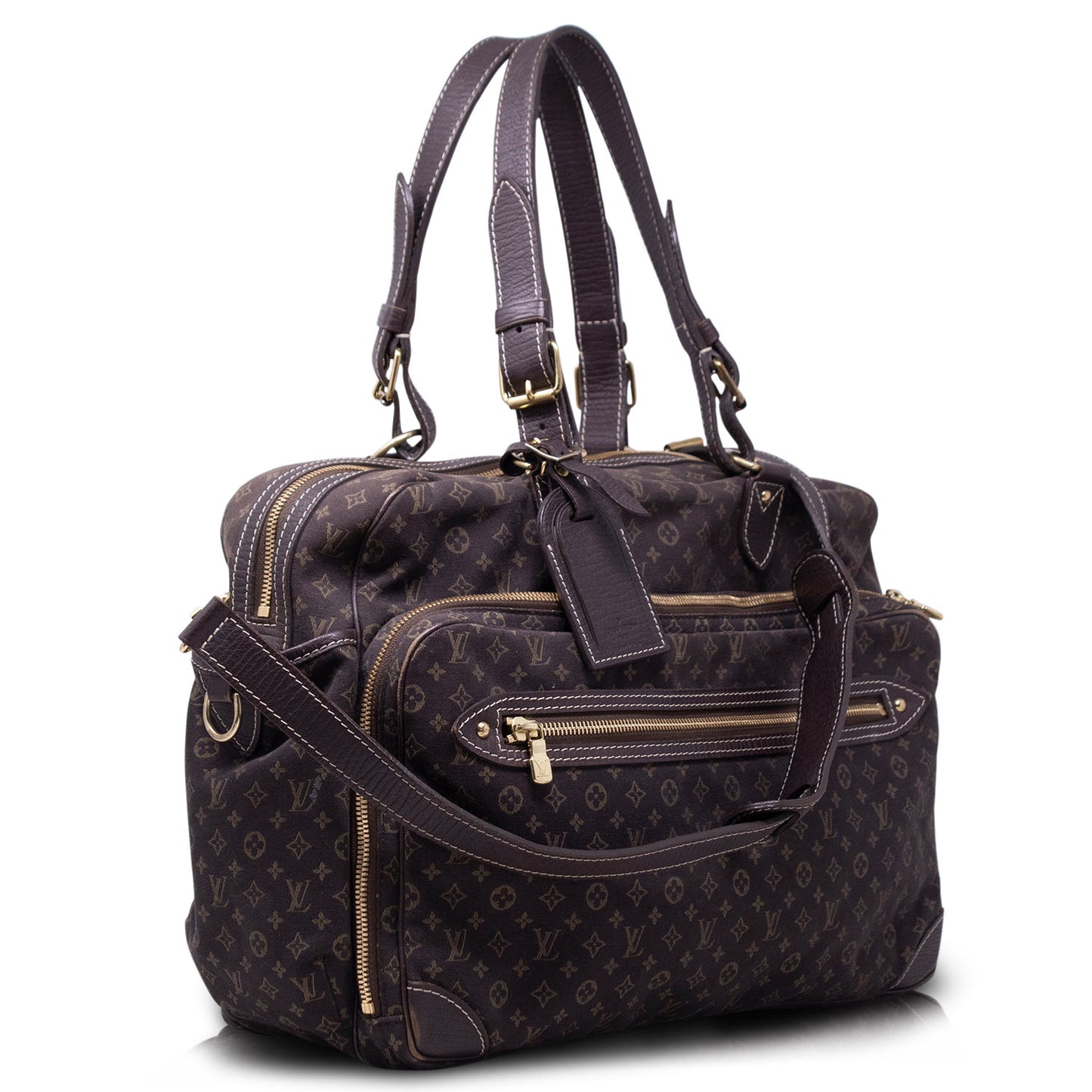 Louis Vuitton Sac a Langer Mini Lin Marrone