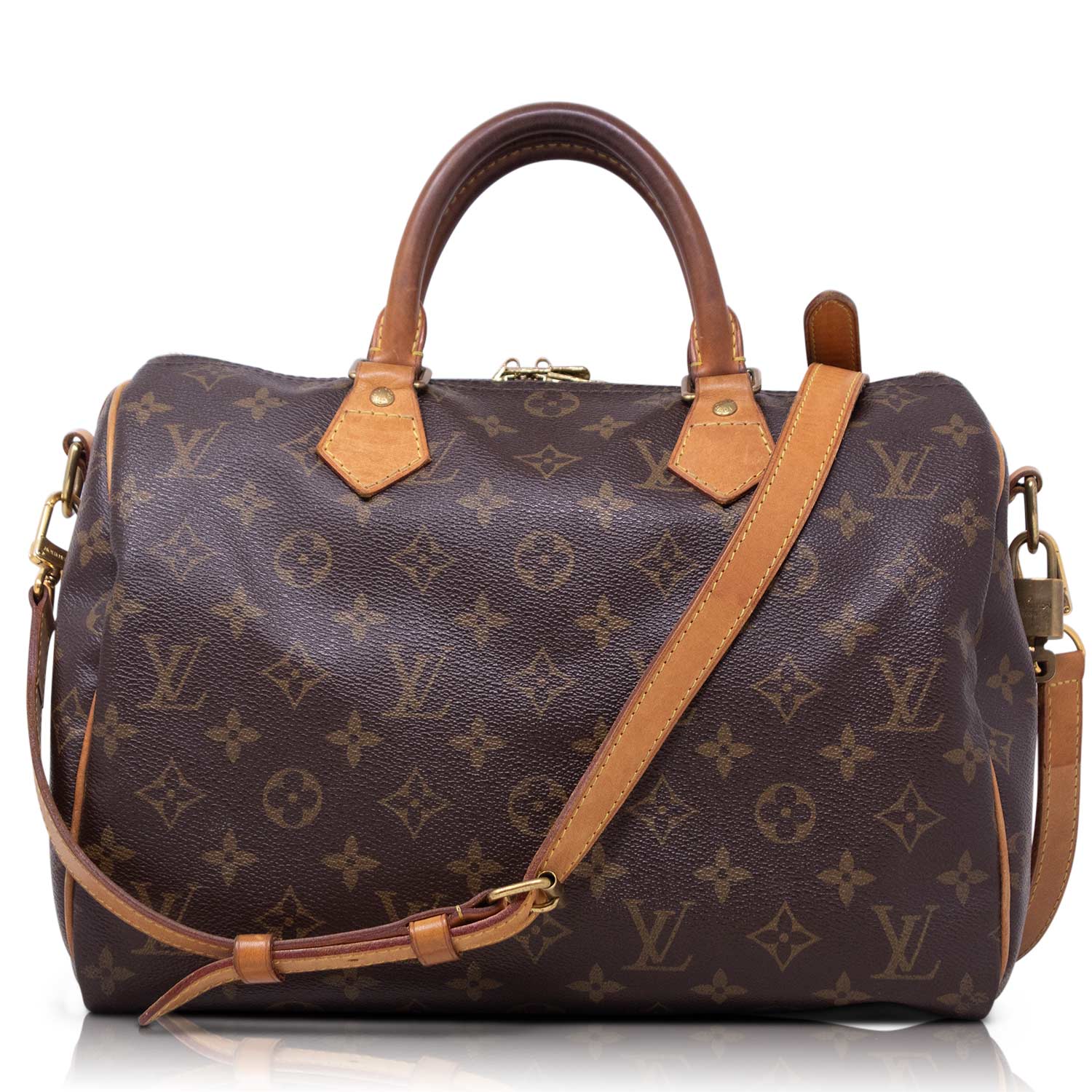Louis Vuitton Speedy 30 Bandolier Monogram