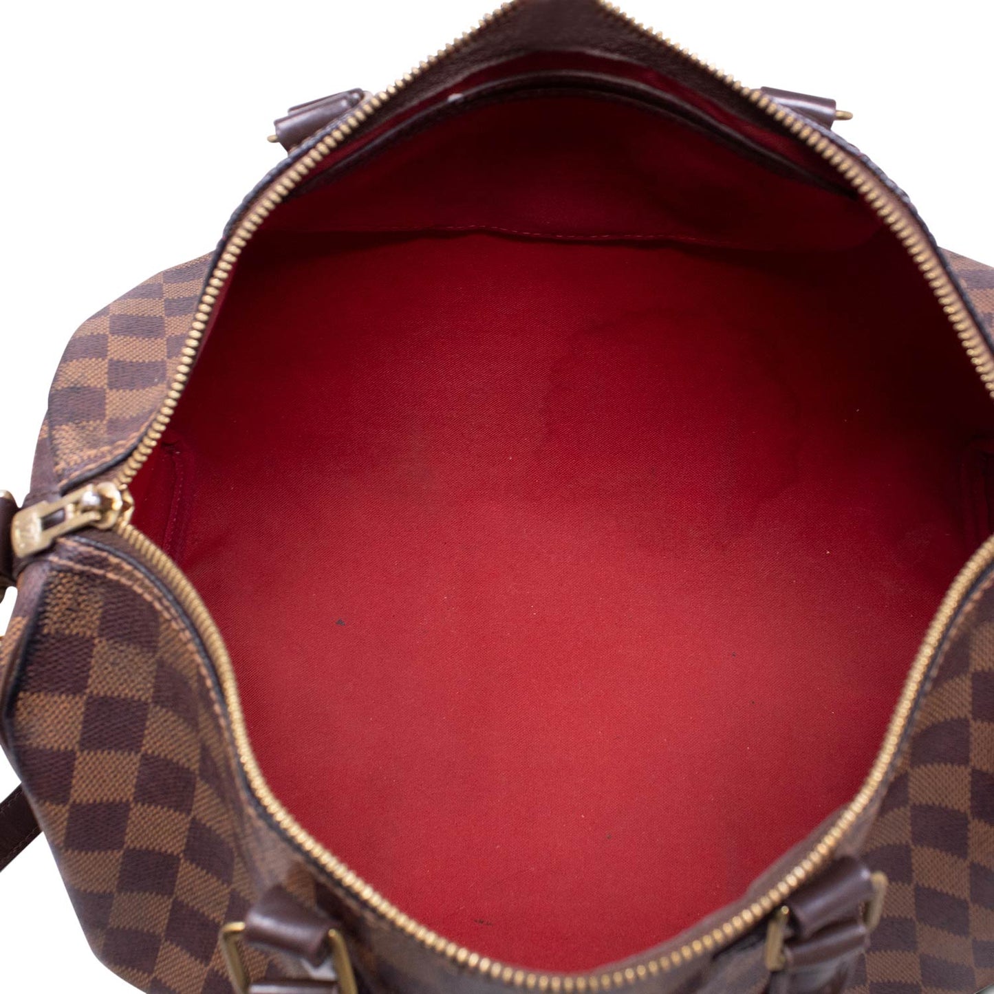 Louis Vuitton Speedy 35 Bandoliere Damier Ebene