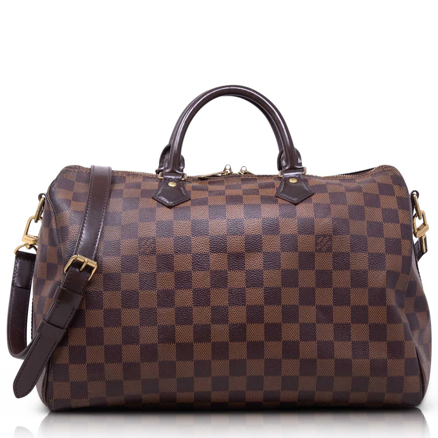 Louis Vuitton Speedy 35 Bandoliere Damier Ebene