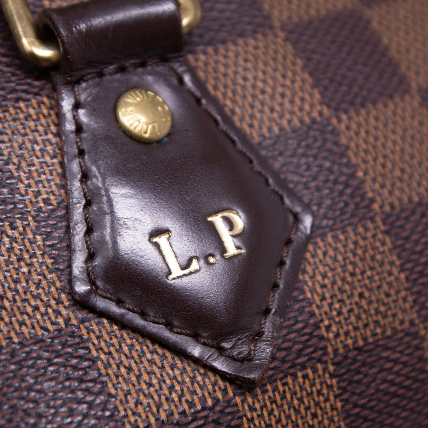 Louis Vuitton Speedy 35 Bandoliere Damier Ebene