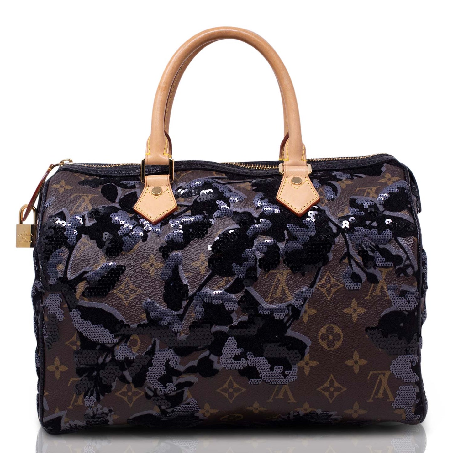 Louis Vuitton Speedy 30 Fleur de Jais Limited Edition
