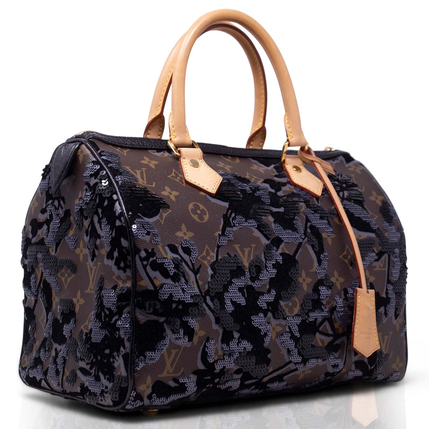 Louis Vuitton Speedy 30 Fleur de Jais Limited Edition