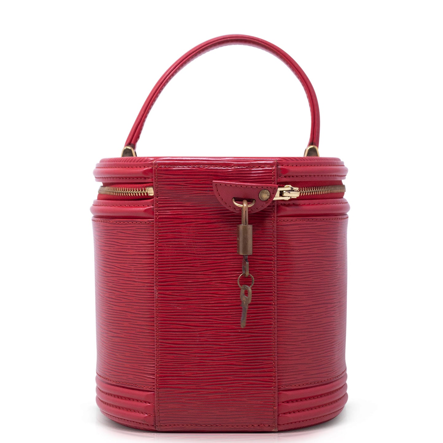 Louis Vuitton Beauty Case Cannes Epi Red