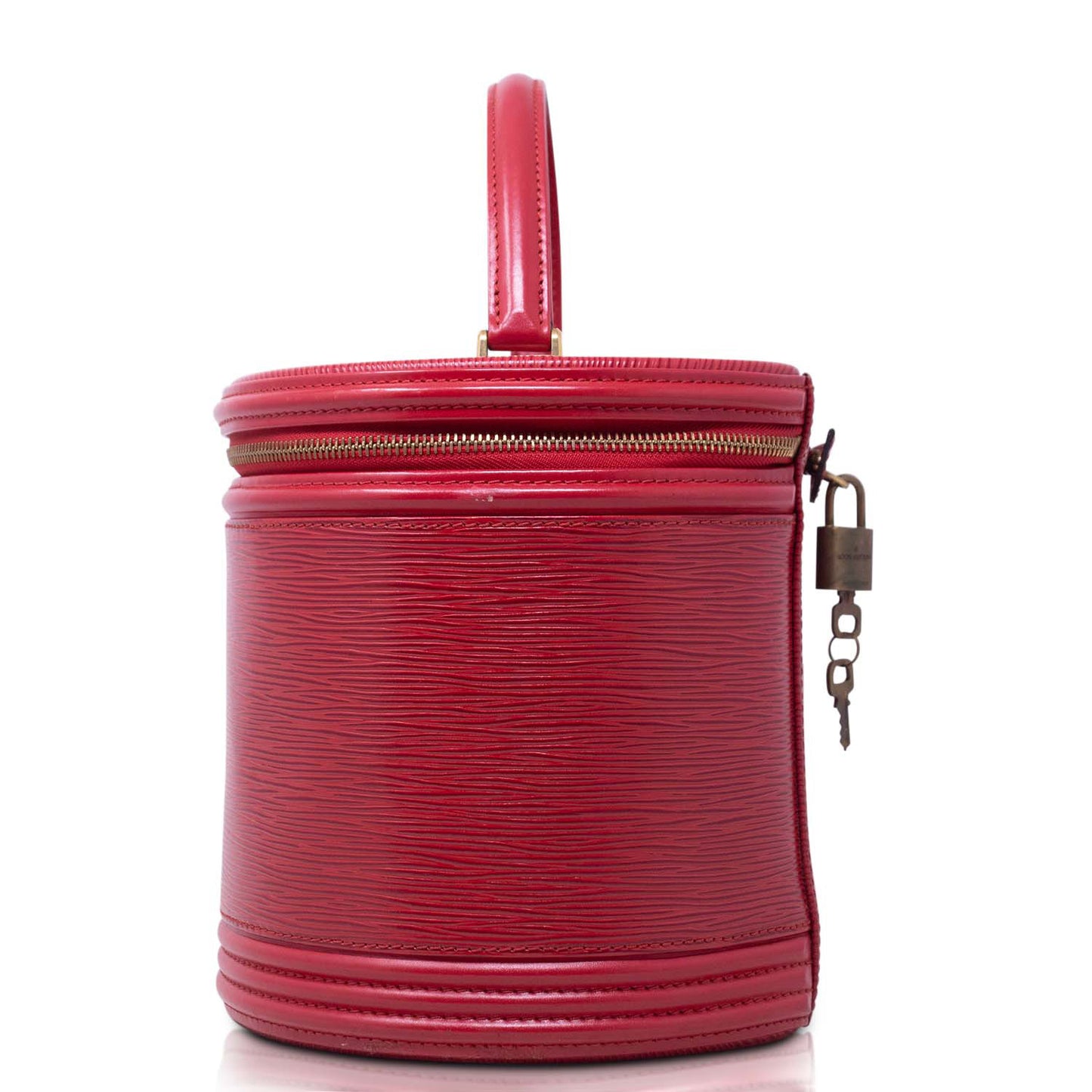 Louis Vuitton Beauty Case Cannes Epi Red