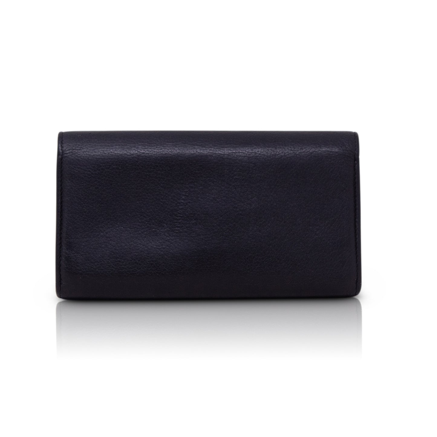 Louis Vuitton Lockme Wallet Black Leather