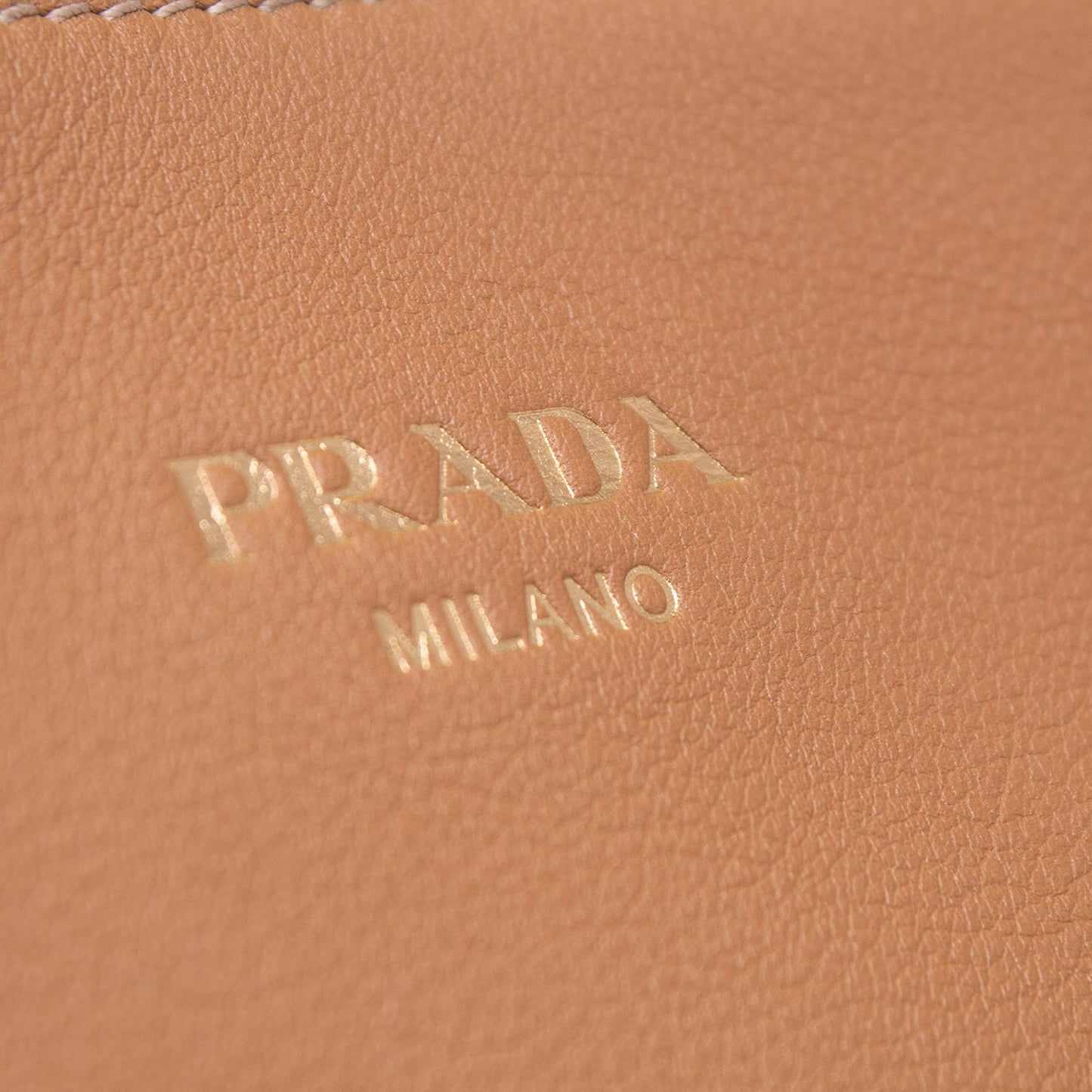 Prada shopping large Caramello