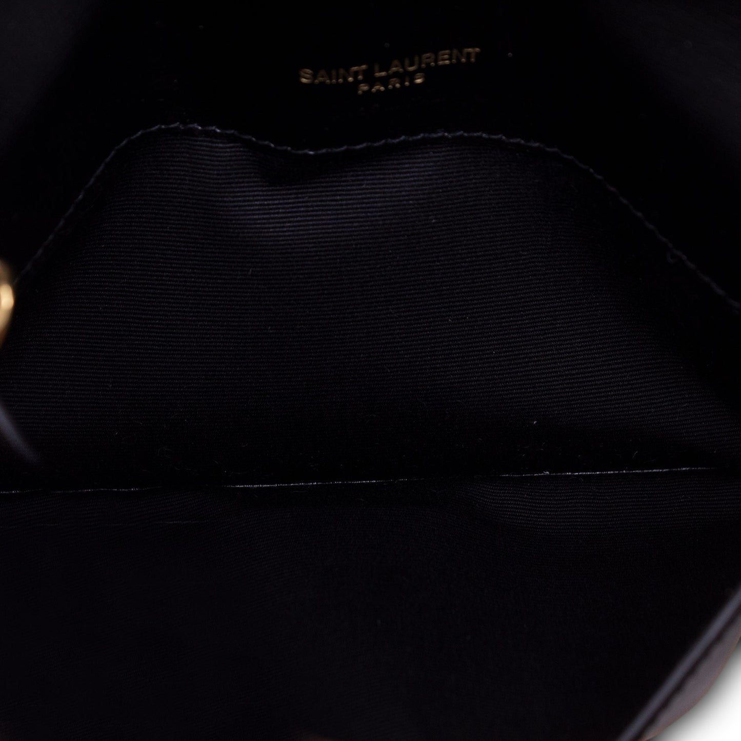 Ysl Loulou Medium Black Leather