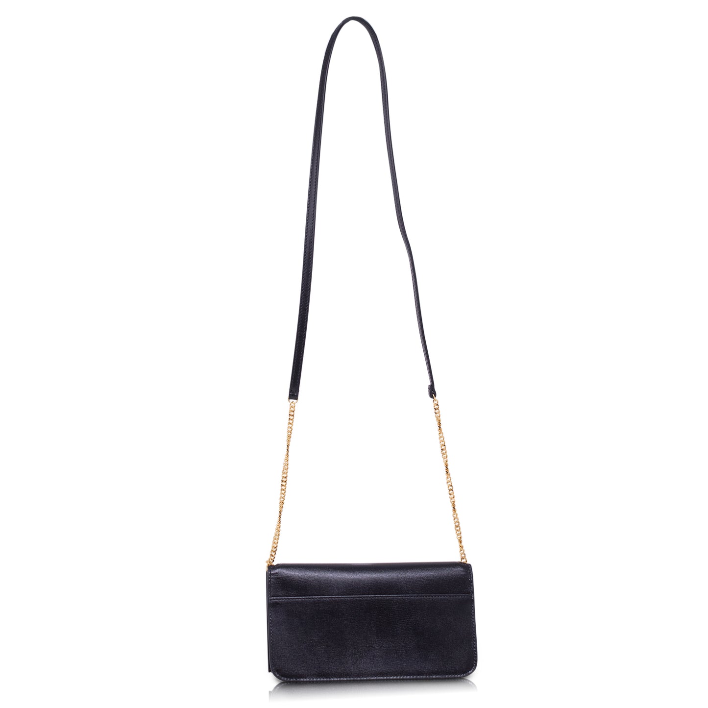 Ysl Loulou Medium Black Leather