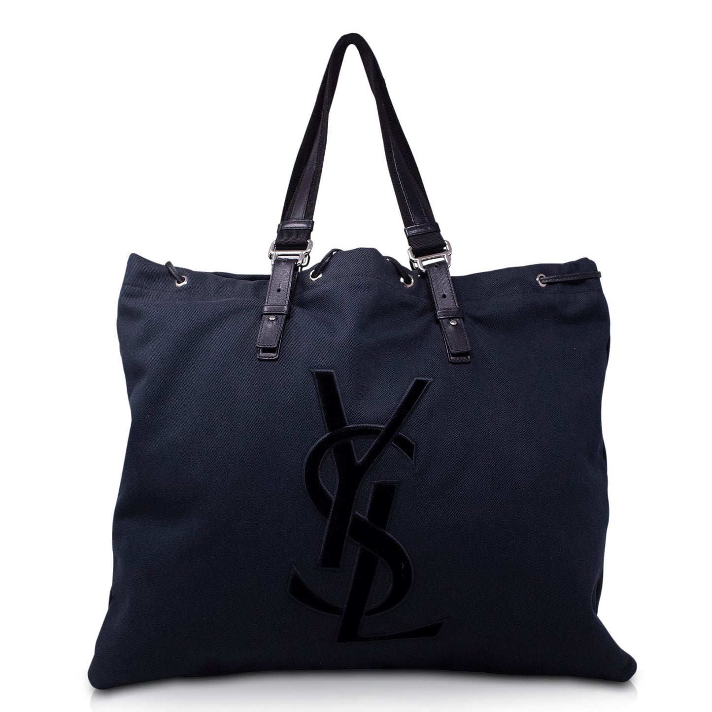 Yves Saint Laurent Kahala Canvas Nera