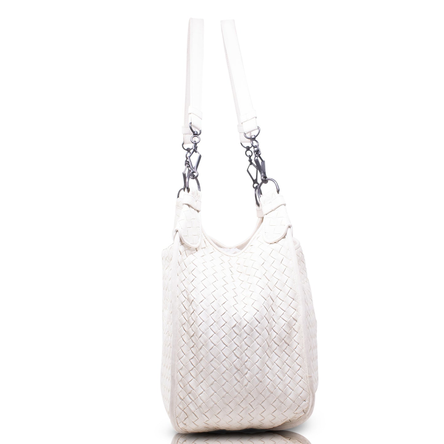 Bottega Veneta Woven White