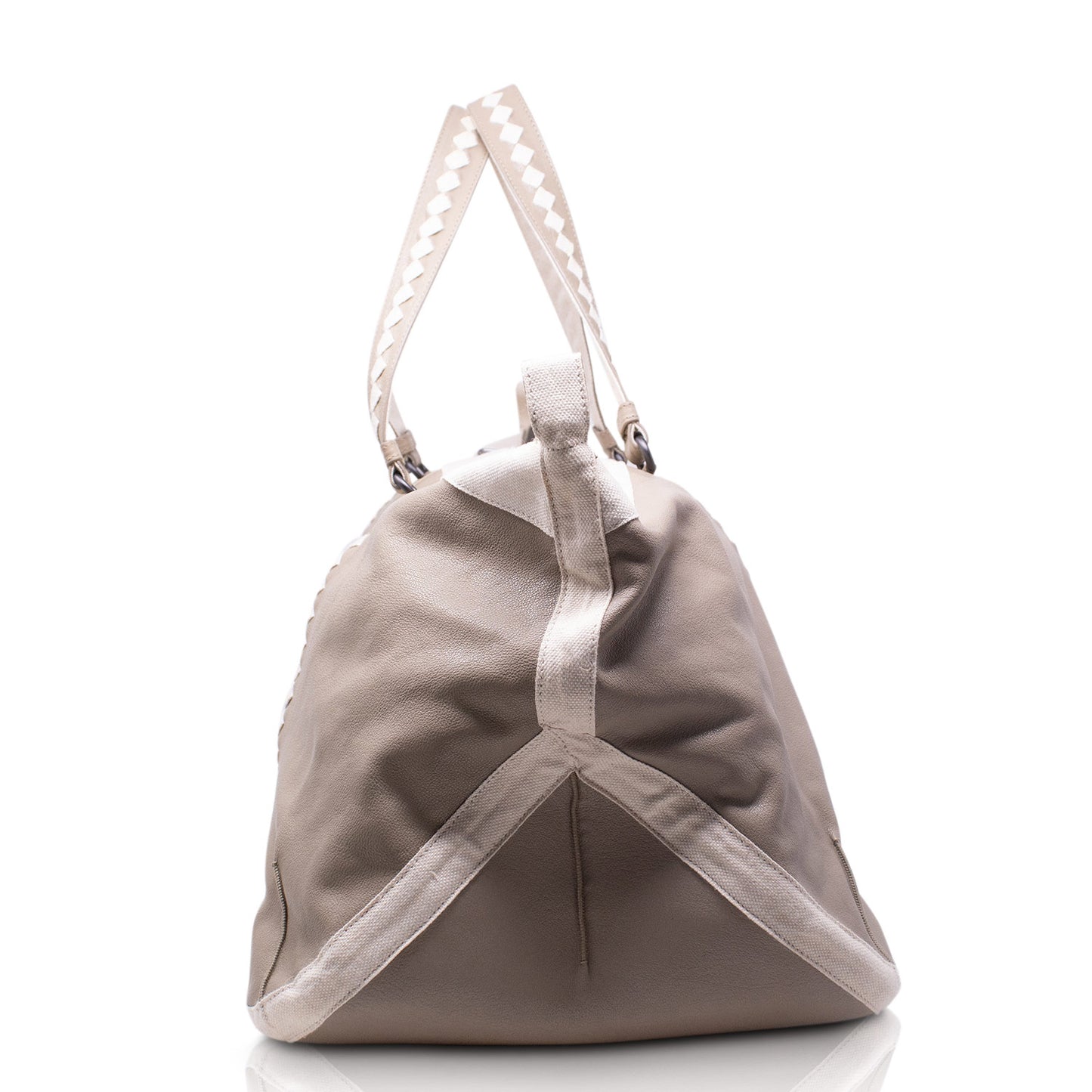 Bottega Veneta Boston Voyage Pelle Intrecciata